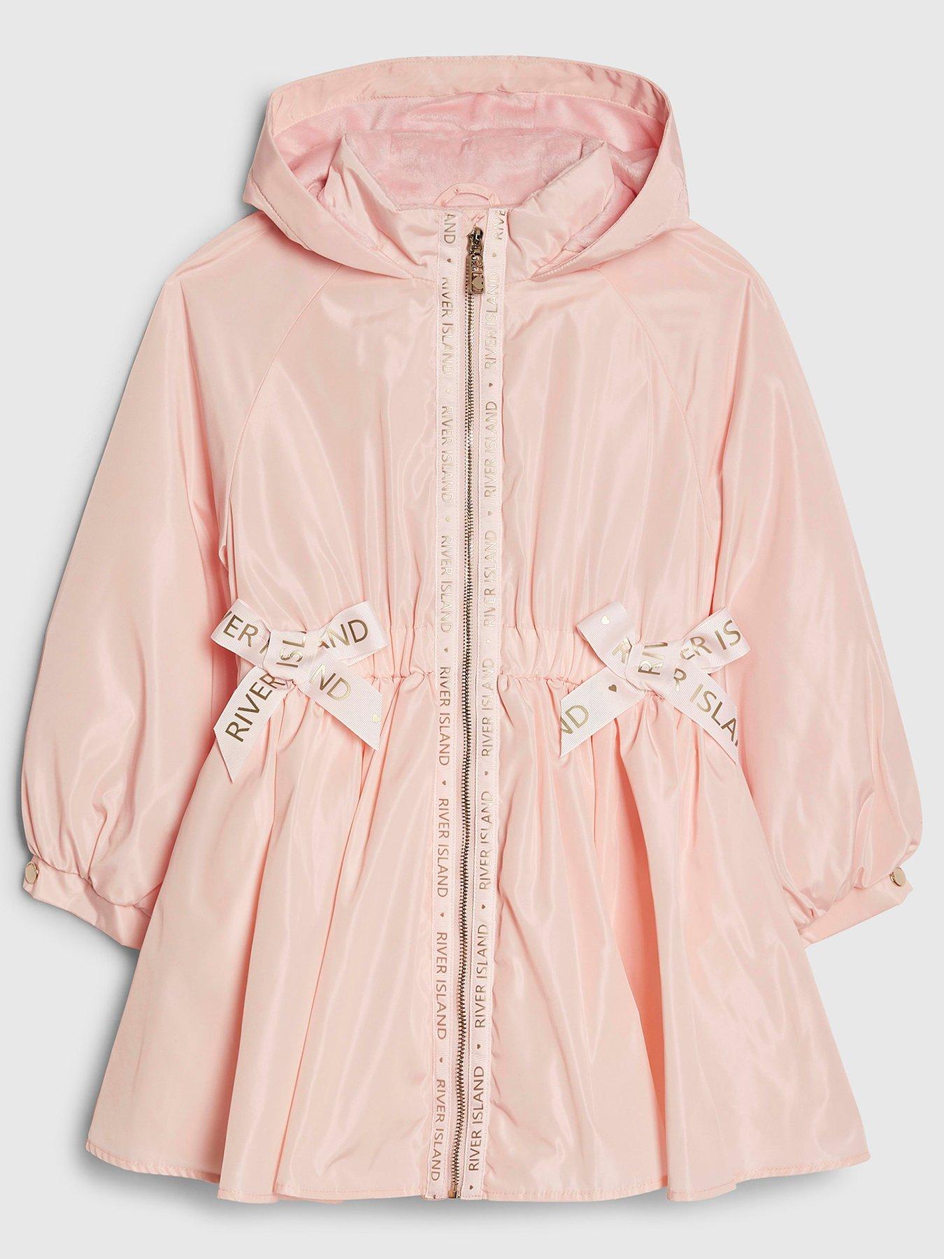 river-island-older-girls-bow-peplum-raincoat-pink