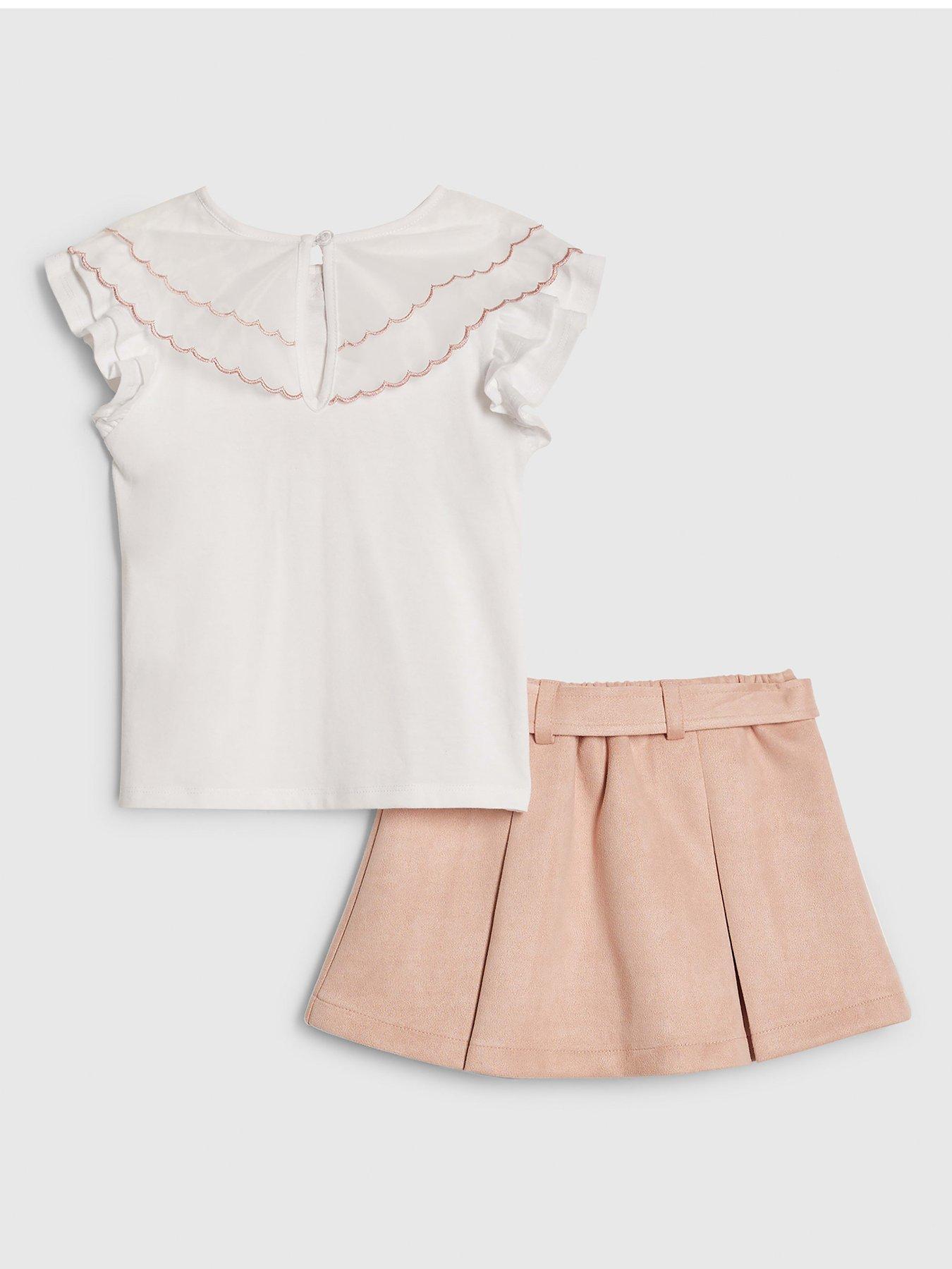 river-island-mini-girls-collar-suede-skort-set-pinkback