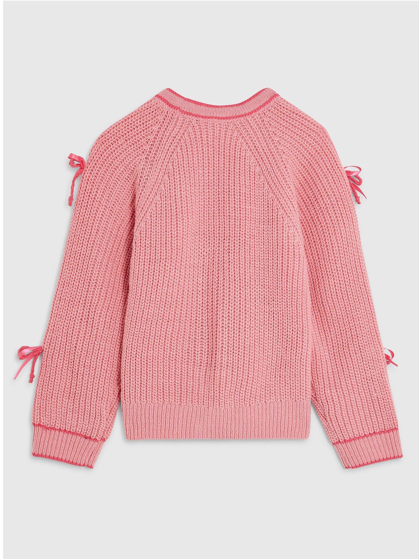 river-island-older-girls-3d-heart-bows-cardigan-pinkback