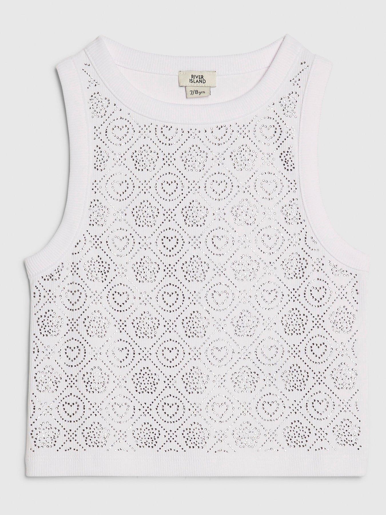 river-island-older-girls-embellished-heart-tank-top-white