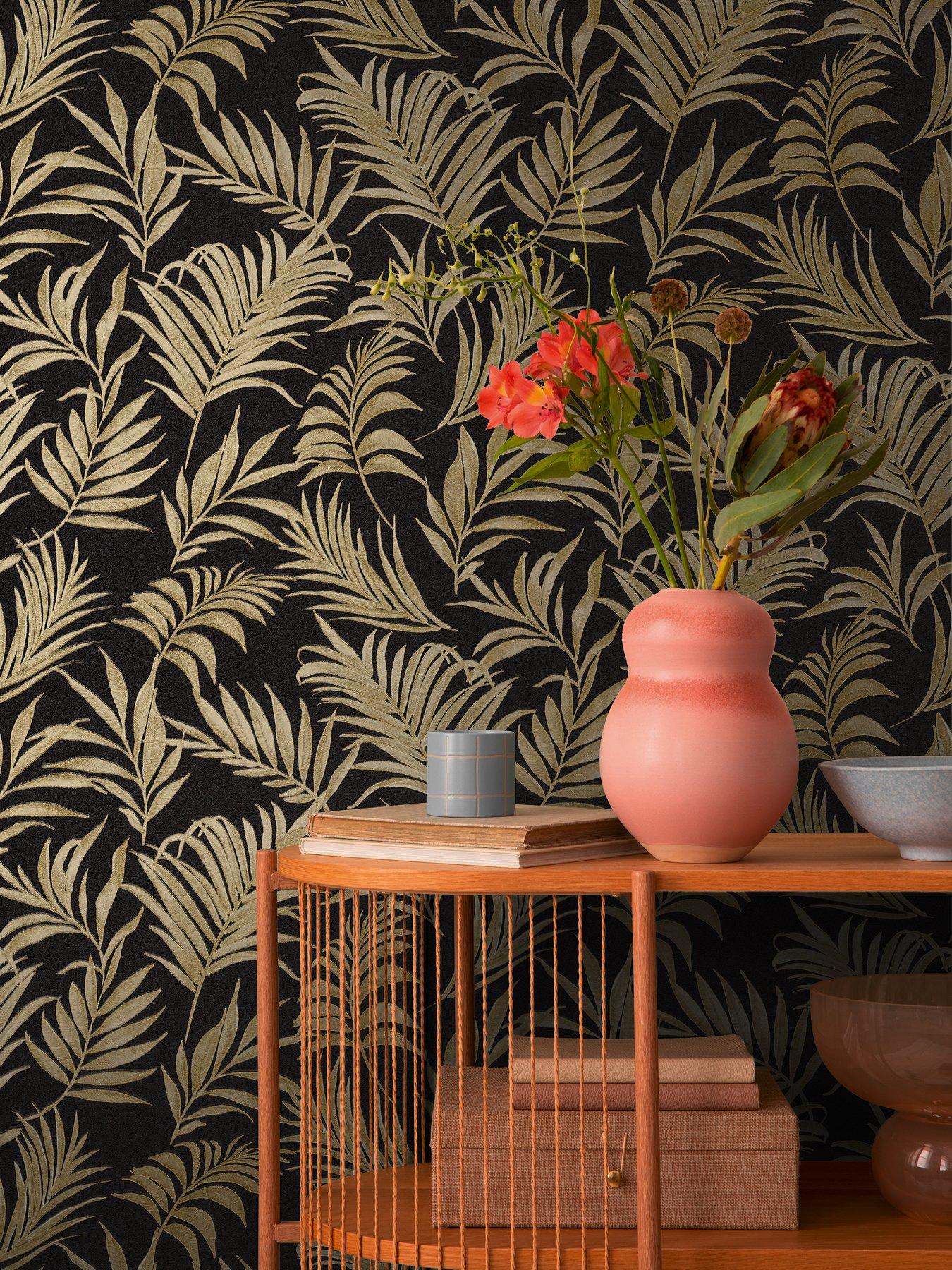 cosmoliving-by-cosmopolitan-midnight-botanica-black-non-woven-wallpaper