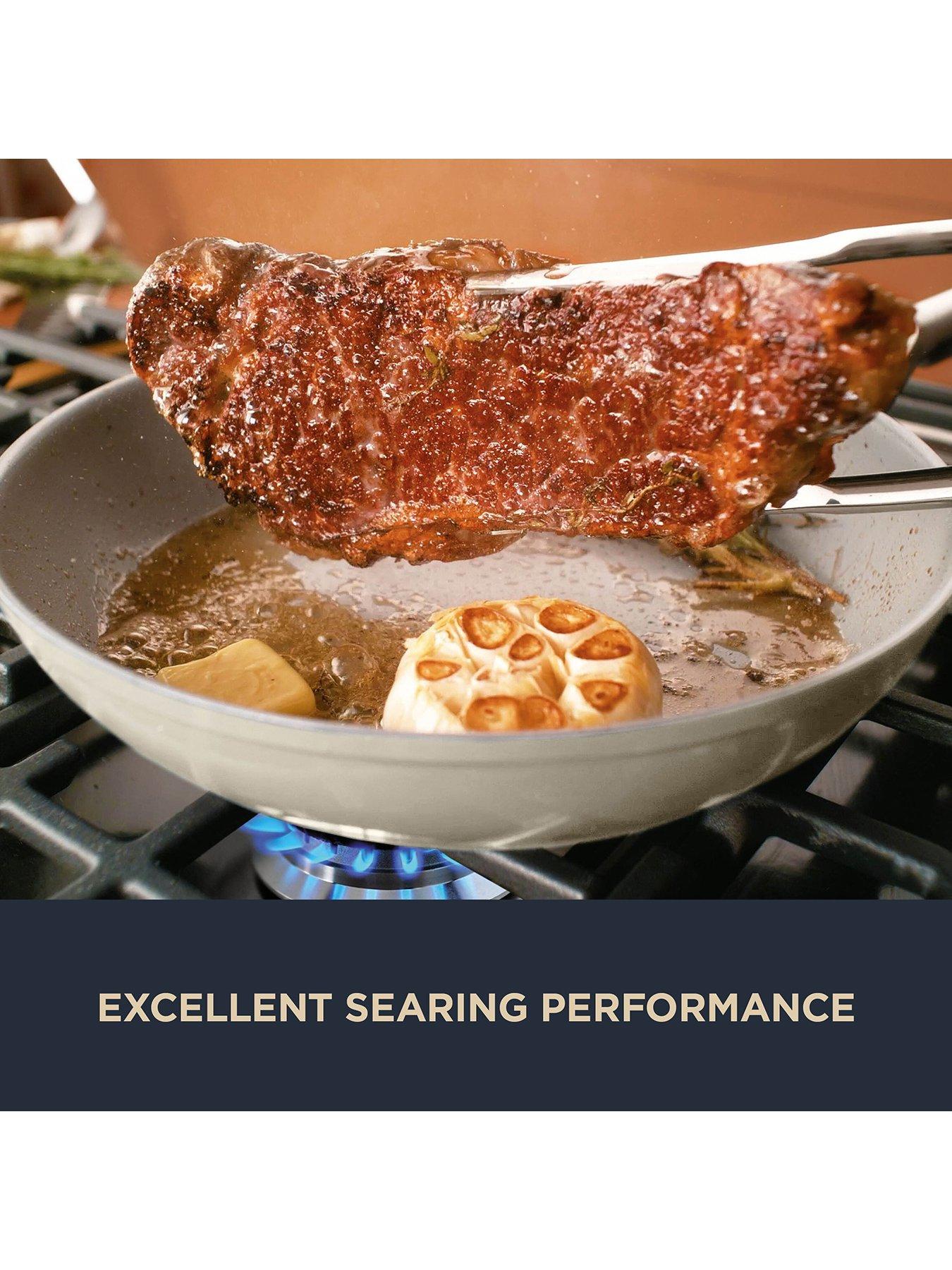 Image 6 of 7 of NINJA Ceramic Pro 24cm Frying Pan - Stone Cw30024ukst