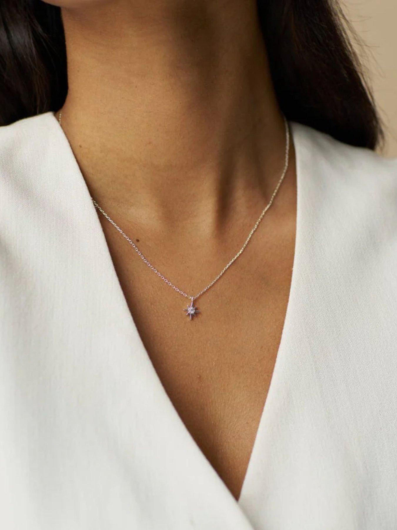 orelia-crystal-starburst-charm-necklace-gift-box-silverstillFront