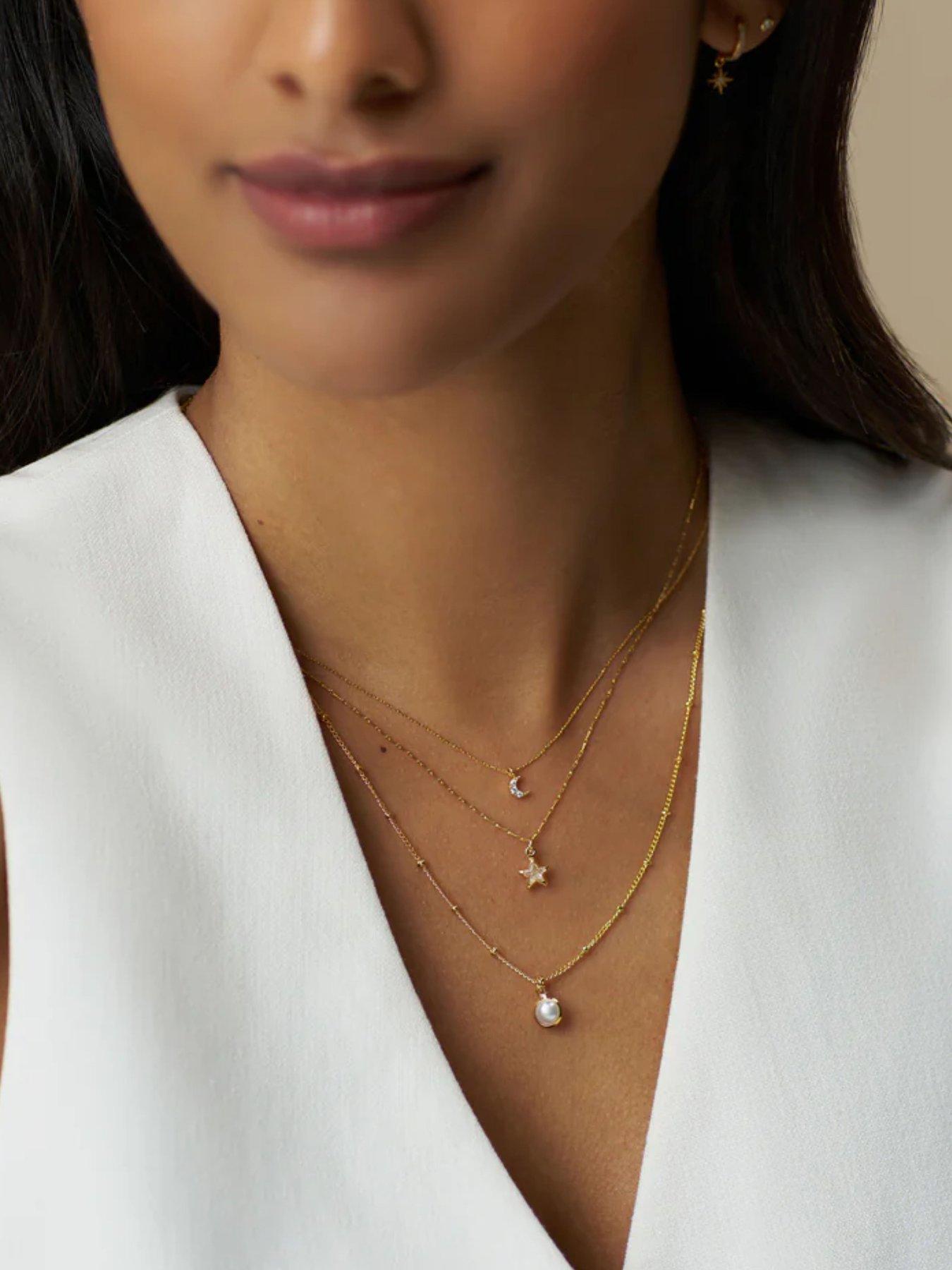 orelia-celestial-charm-pearl-3-row-necklace-goldstillFront