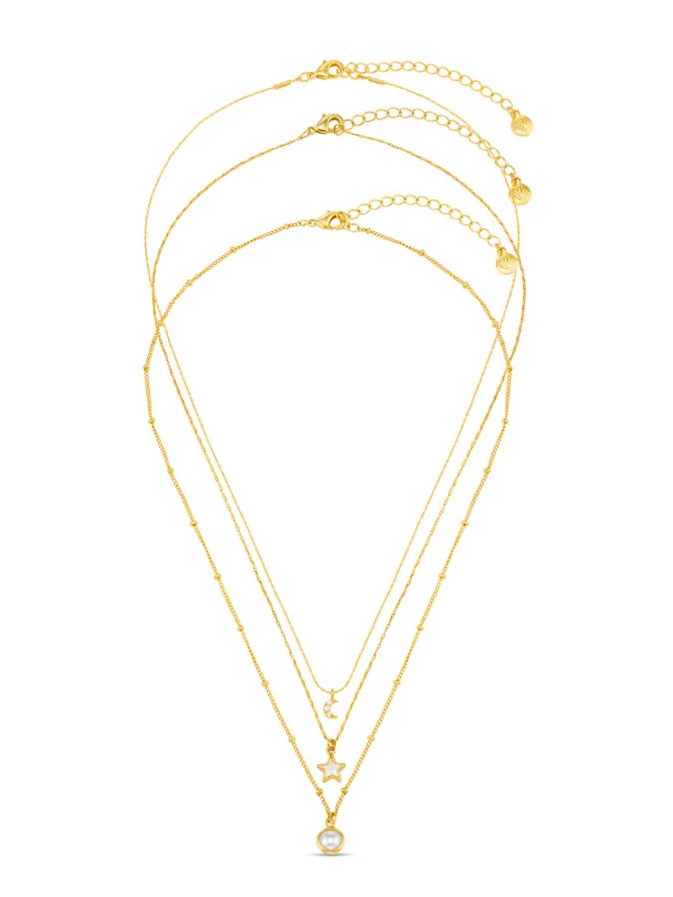 orelia-celestial-charm-pearl-3-row-necklace-goldback