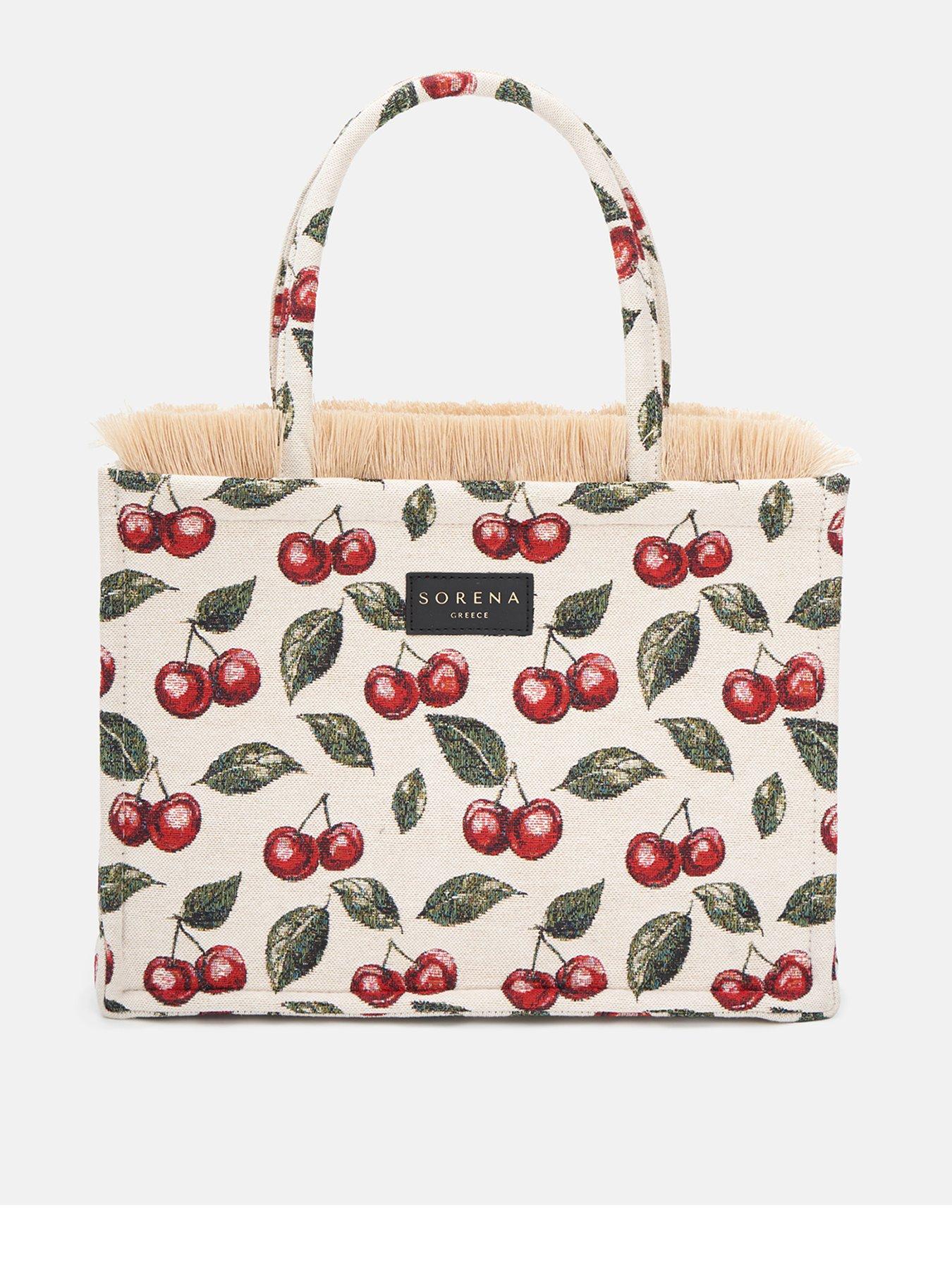 Sorena Cherry Medium Tote Bag