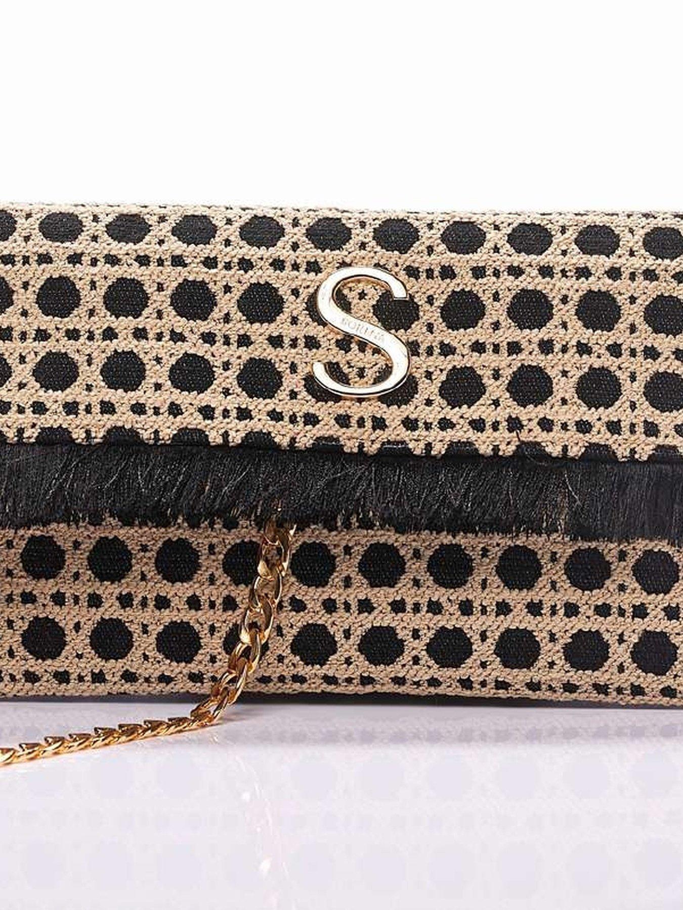 Image 4 of 4 of Sorena Harites Clutch Madalena - Black