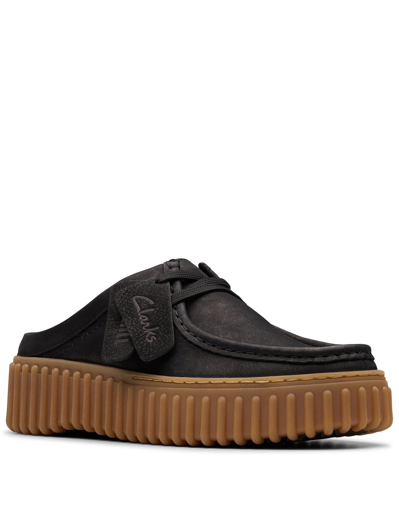 clarks-torhill-mule-shoes-black-nubuck