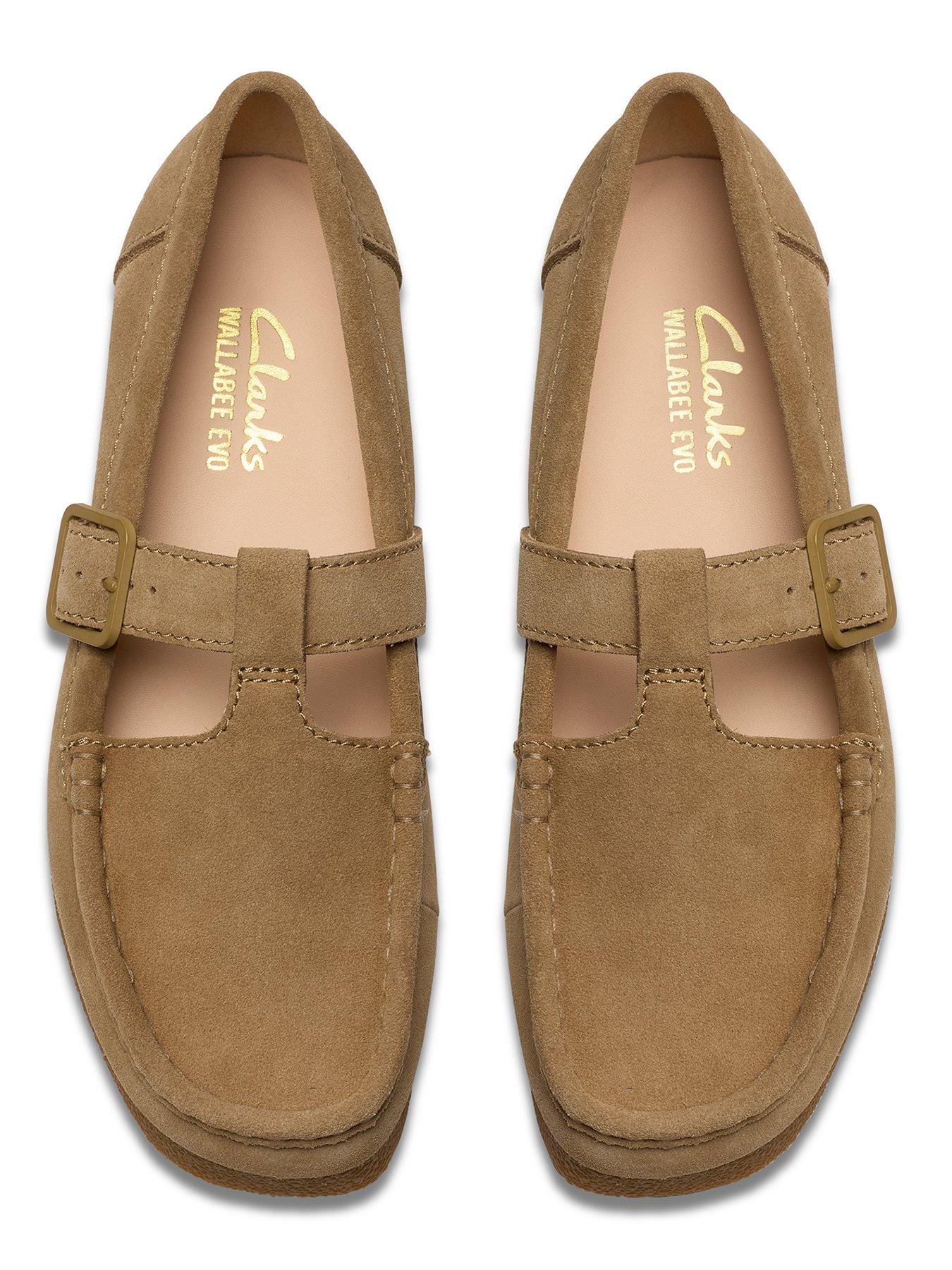 Image 4 of 6 of Clarks Wallabeeevobar Shoes - Dark Sand Suede