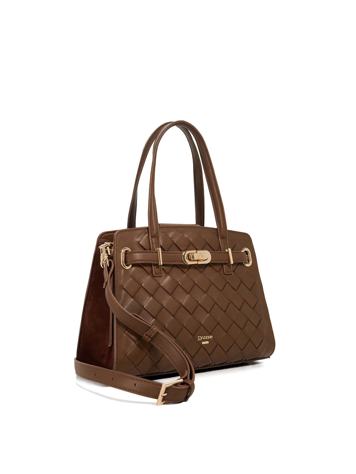 Image 2 of 5 of Dune London Dinidefine Belted Grab Bag - Brown