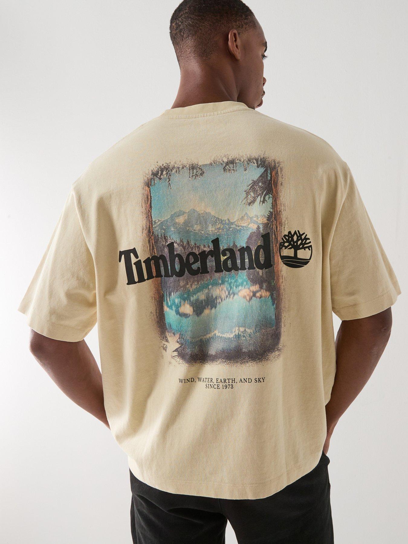 Timberland Timberland Outdoor Back Graphic T-shirt - Beige