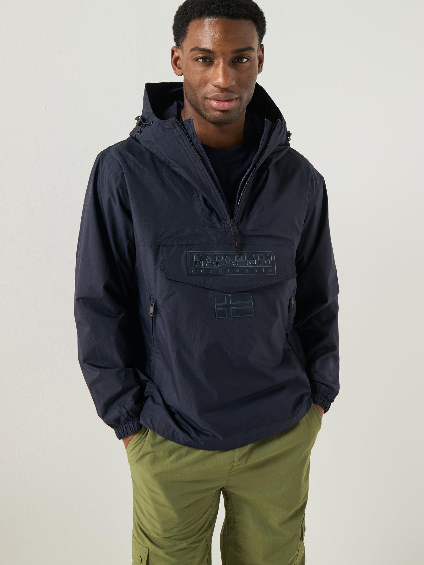 napapijri-mens-next-raincoat-bluefront