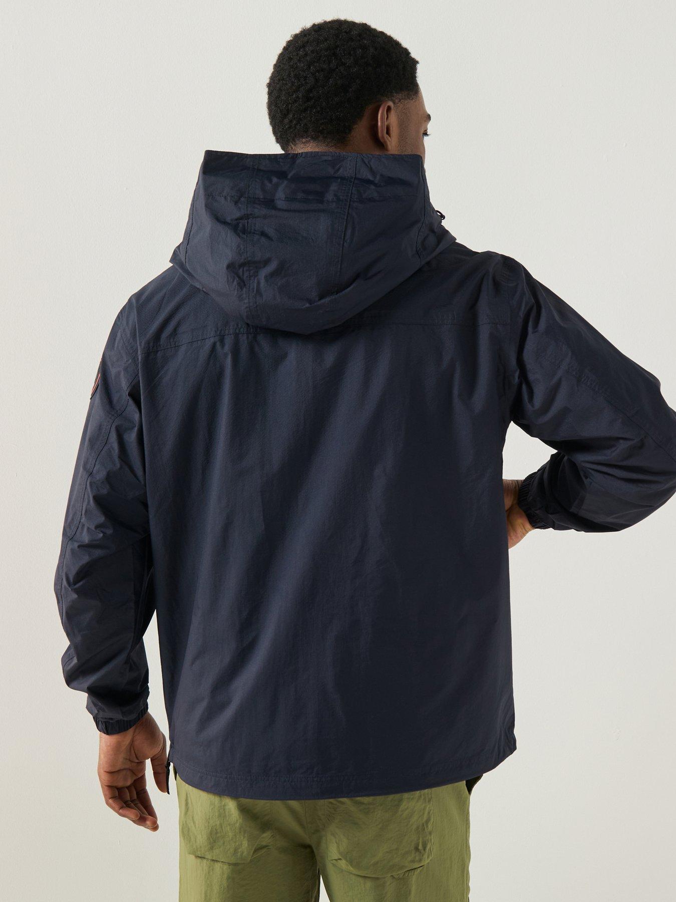 napapijri-mens-next-raincoat-bluestillFront