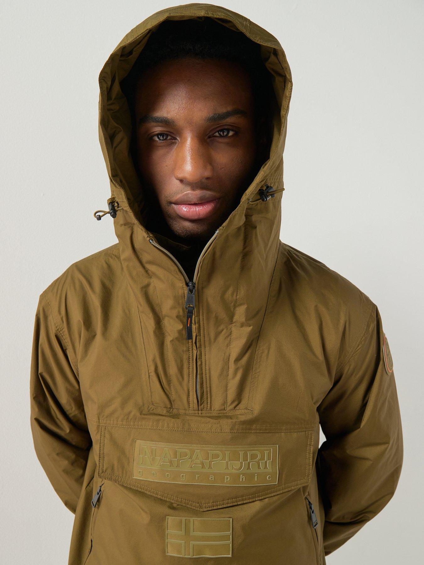 napapijri-mens-next-raincoat-greendetail