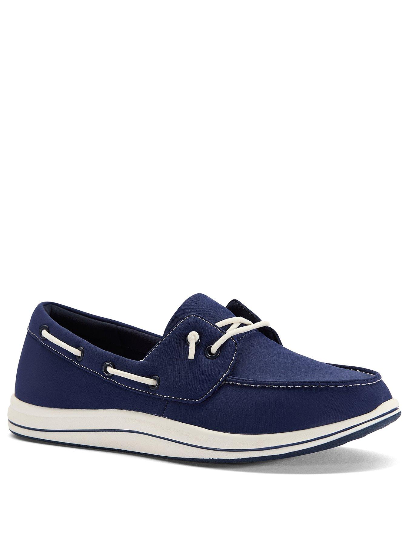 clarks-brinkley-edge-shoes-navy-canvasstillFront