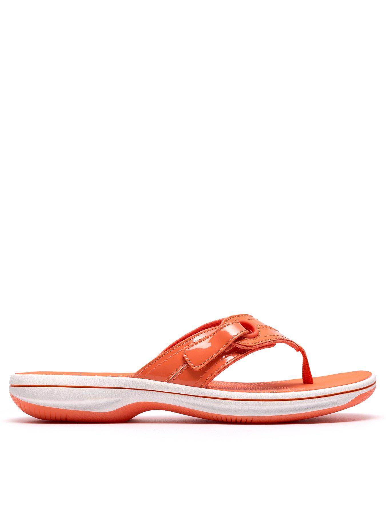 Clarks Brinkley Reyna Sandals - Orange