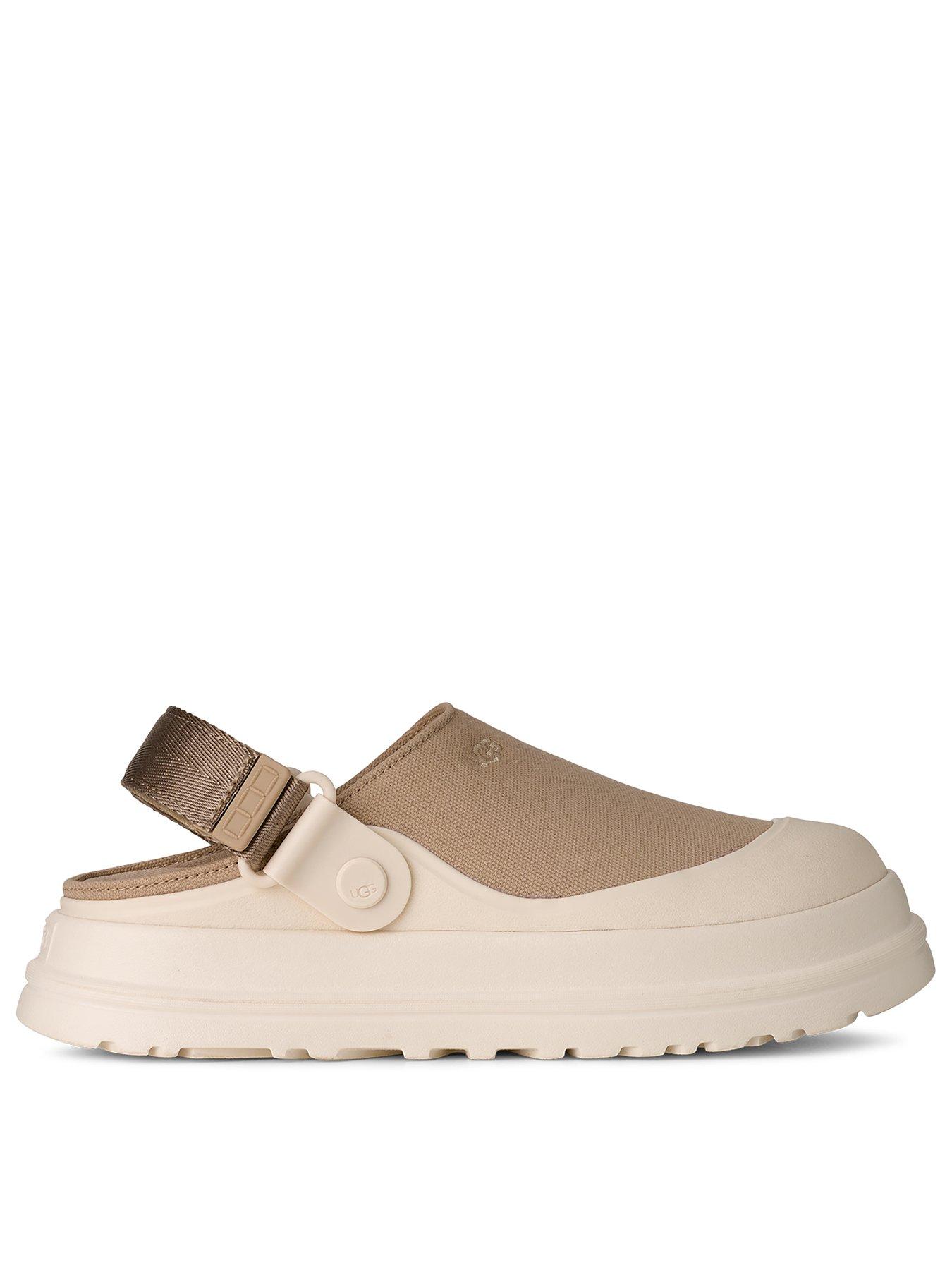 Image 1 of 6 of UGG Goldenglow Canvas Clog - Mustard Seed