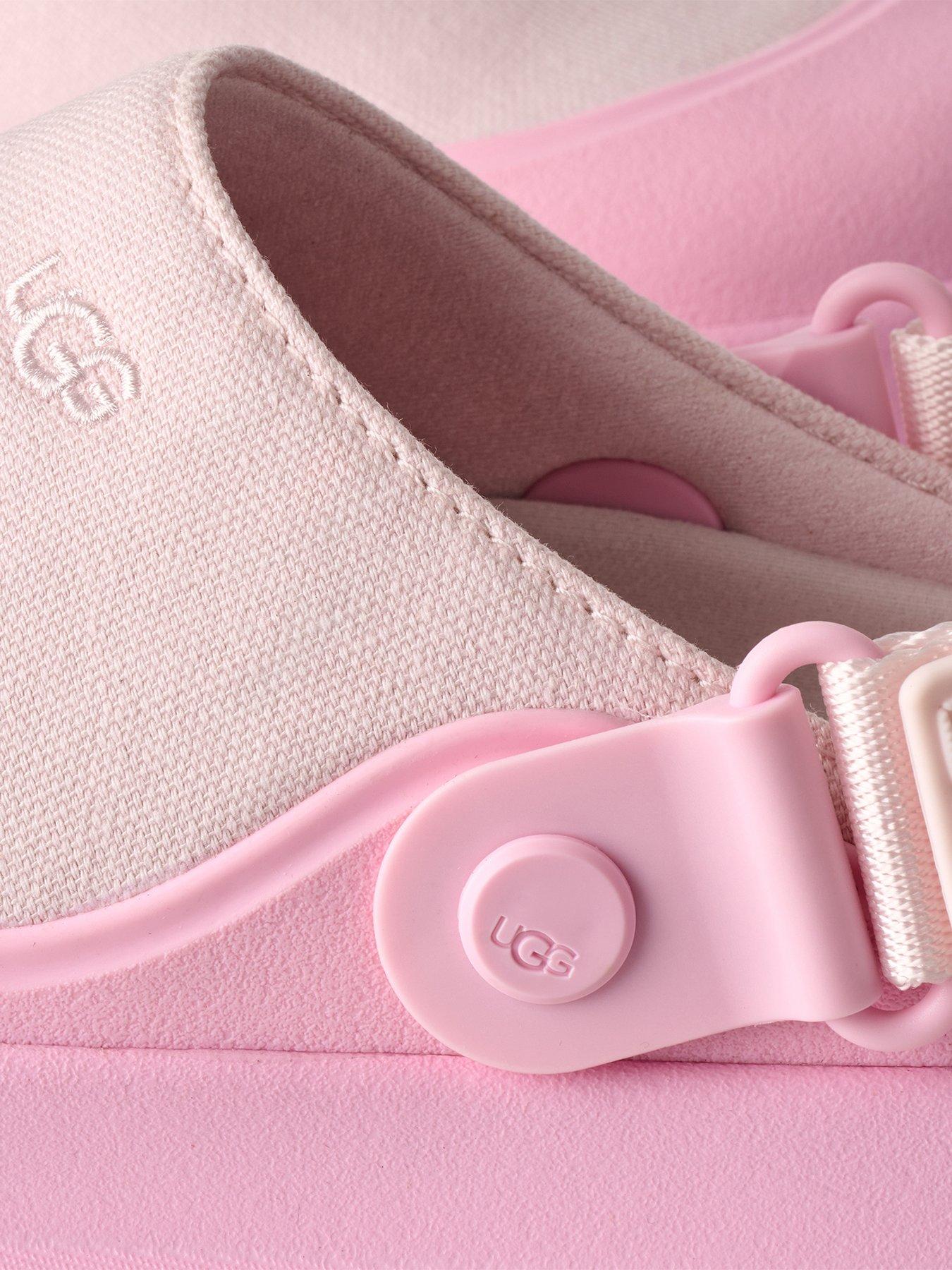 Image 4 of 4 of UGG Goldenglow Canvas Clog - Pink Diamond