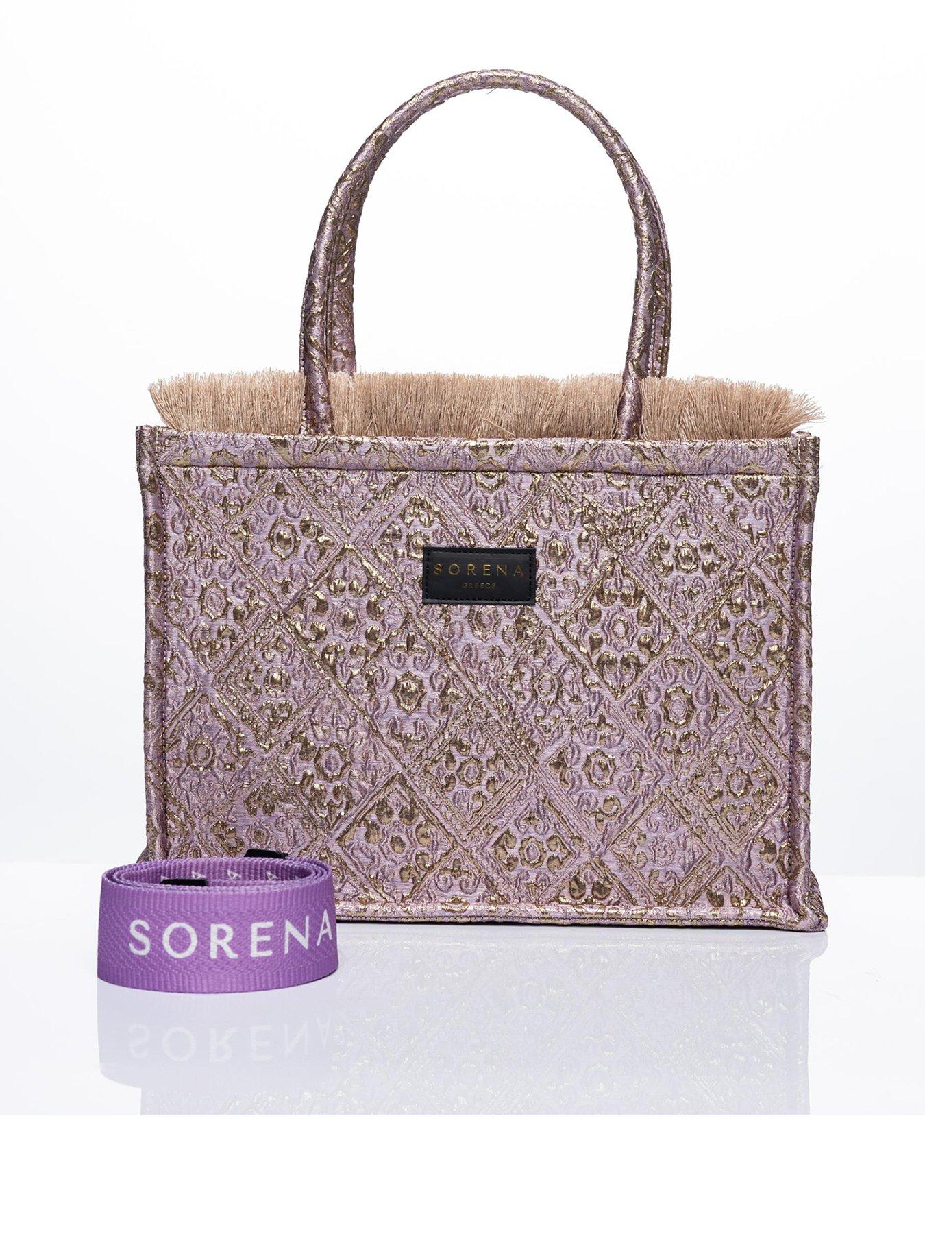 Image 1 of 3 of Sorena Anemi Medium Tote Bag - Pink
