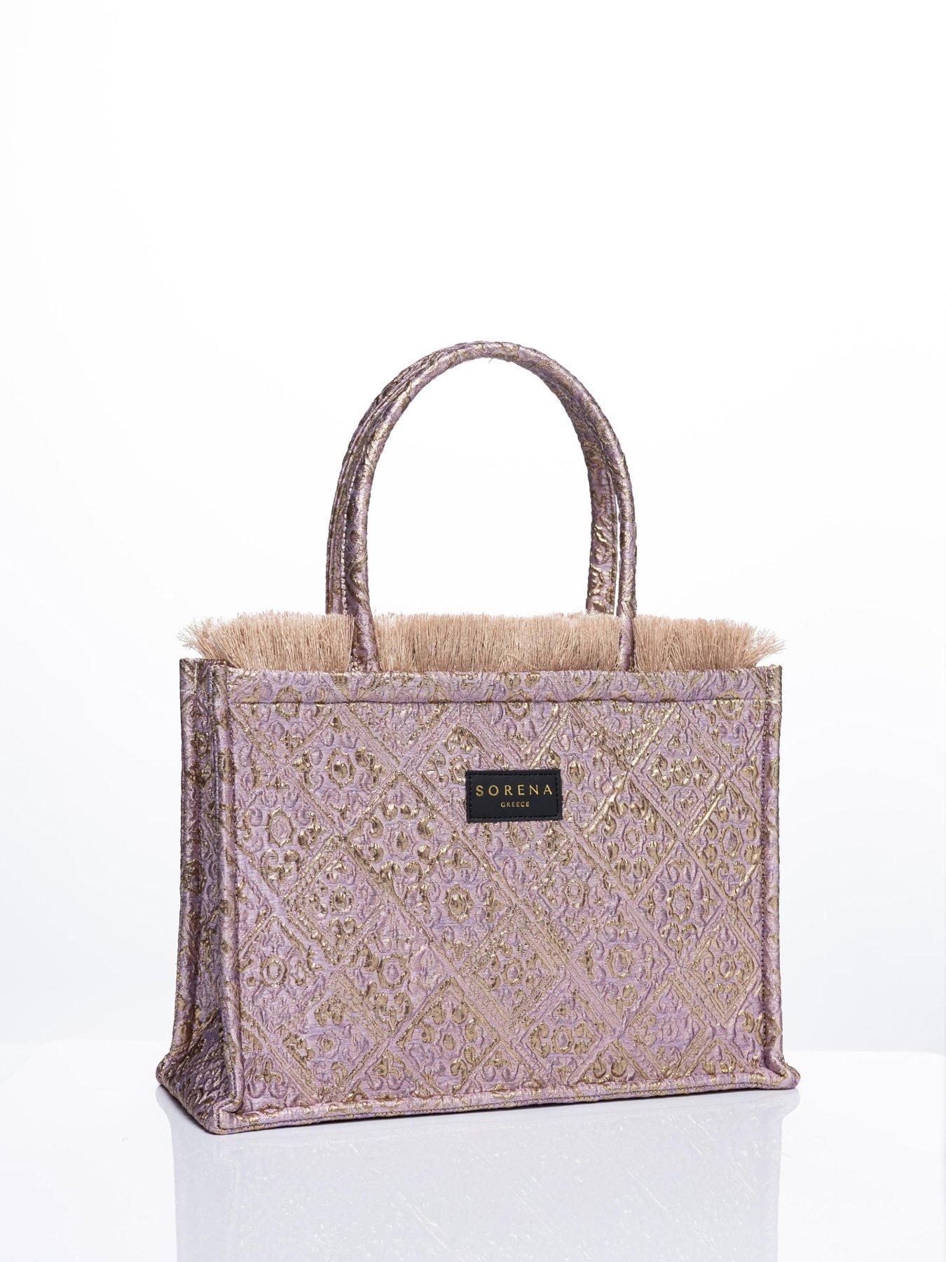 Image 3 of 3 of Sorena Anemi Medium Tote Bag - Pink