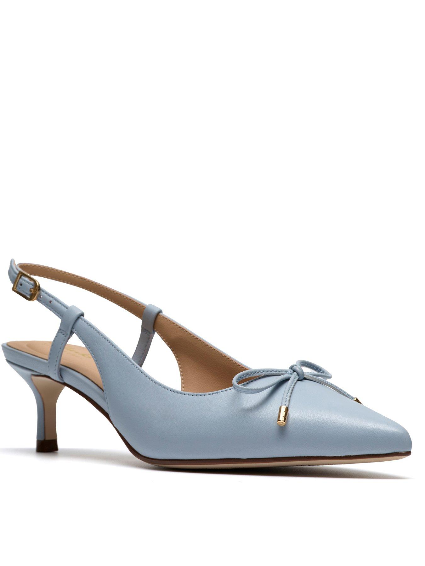 clarks-zarey-bow-shoes-light-blue-leastillFront