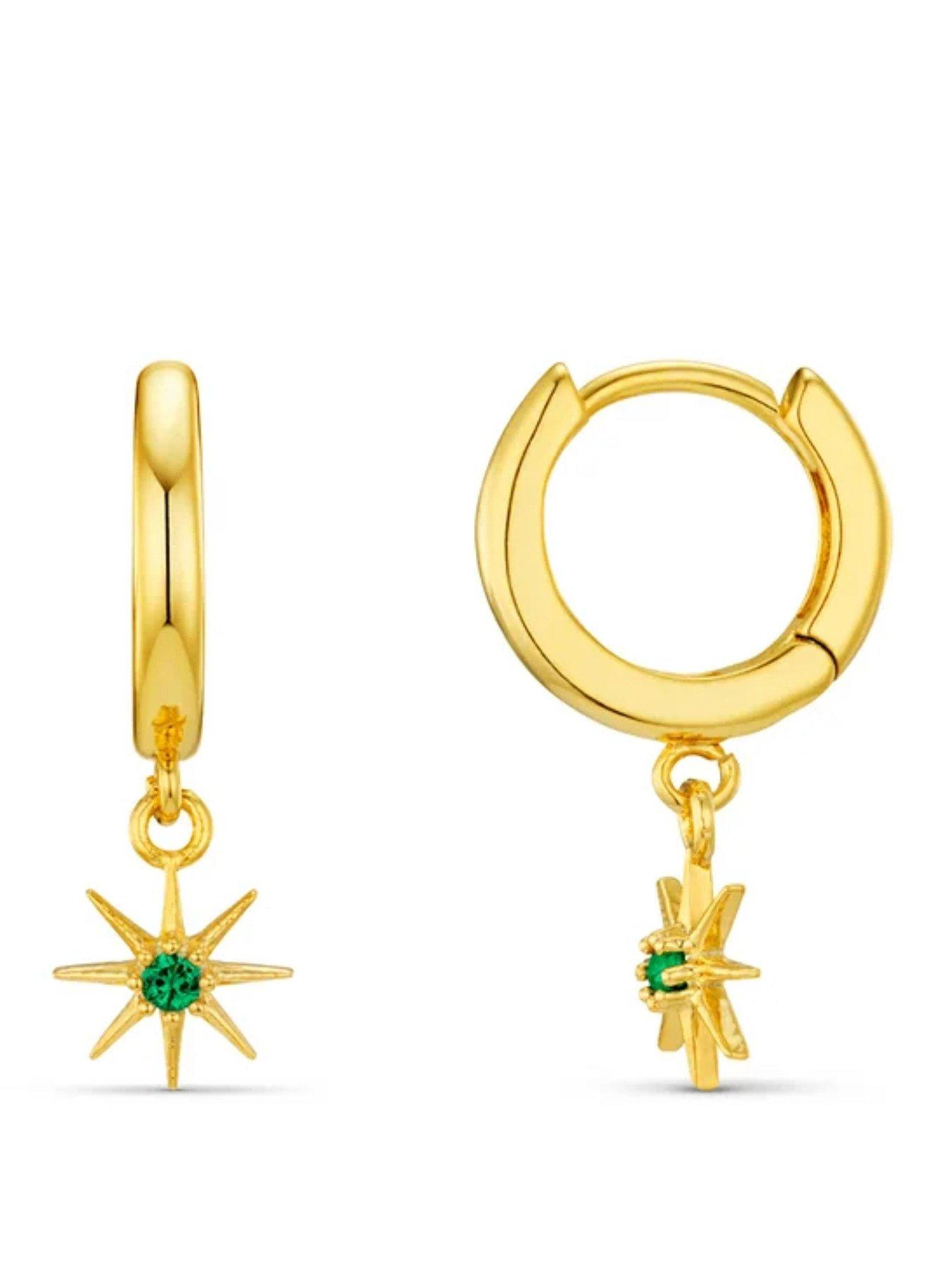orelia-birthstone-earrings-gold