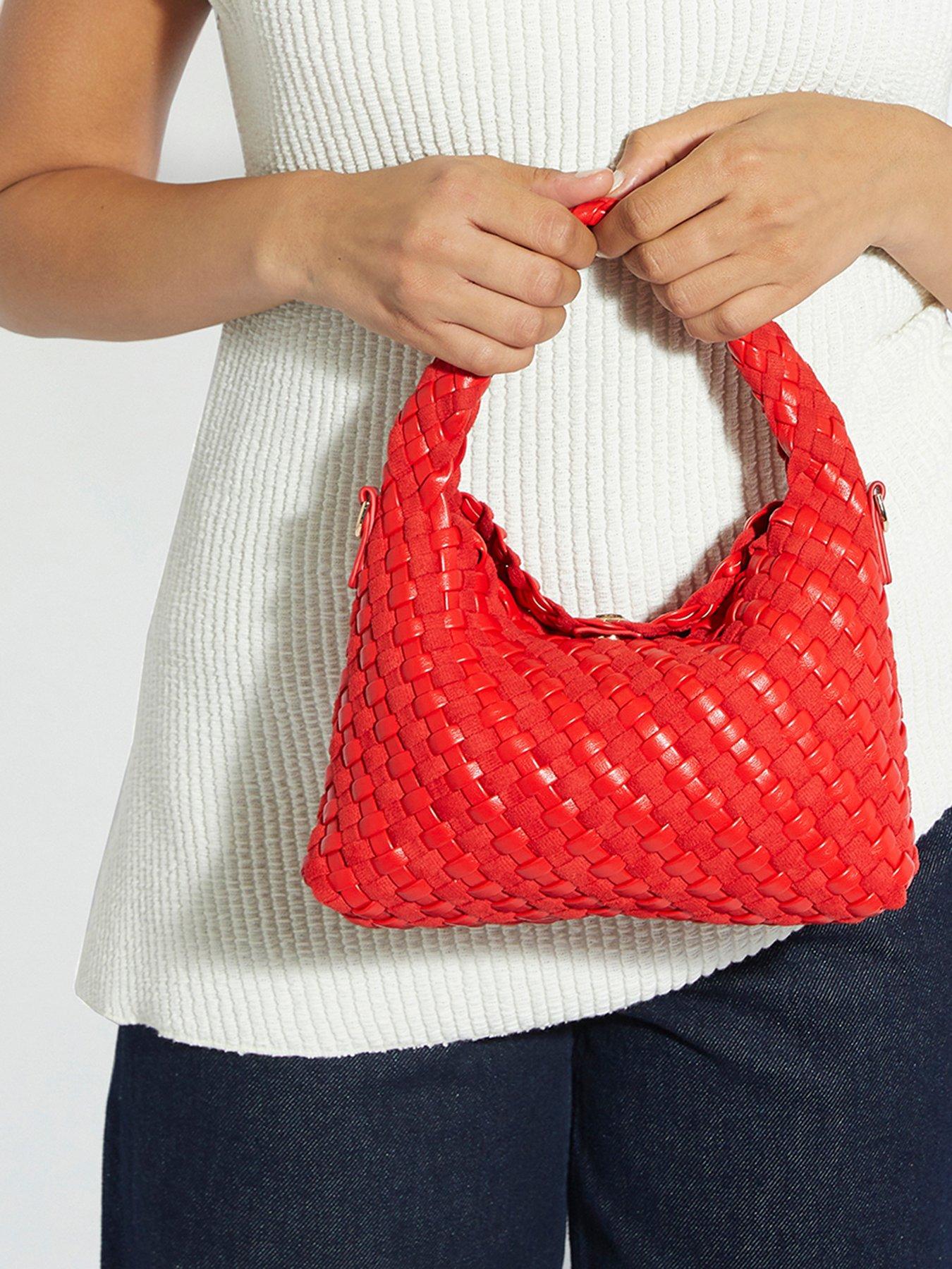 dune-london-dinkydeliberate-mini-woven-grab-bag-redstillFront