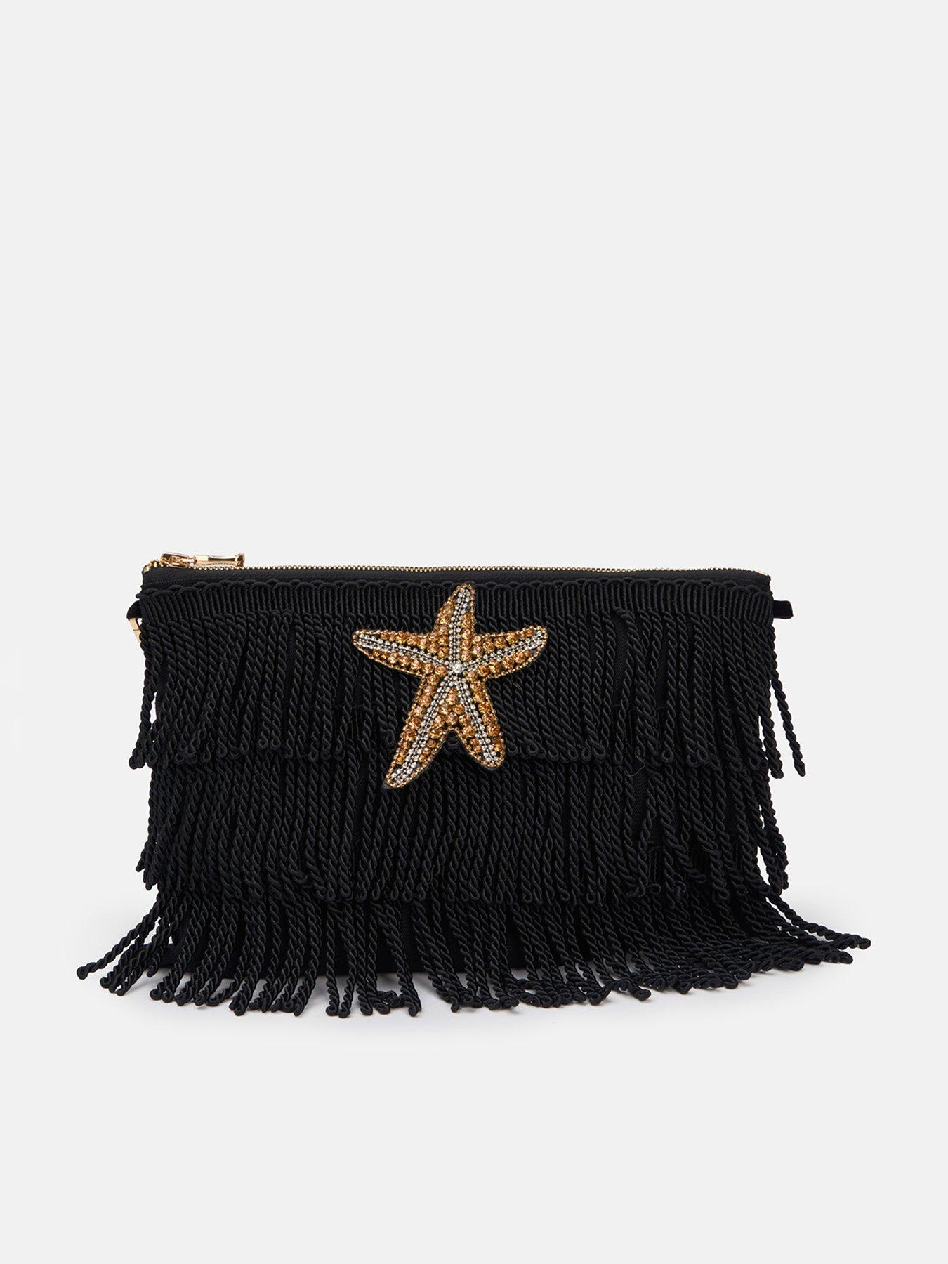 Sorena Asterias Clutch - Black