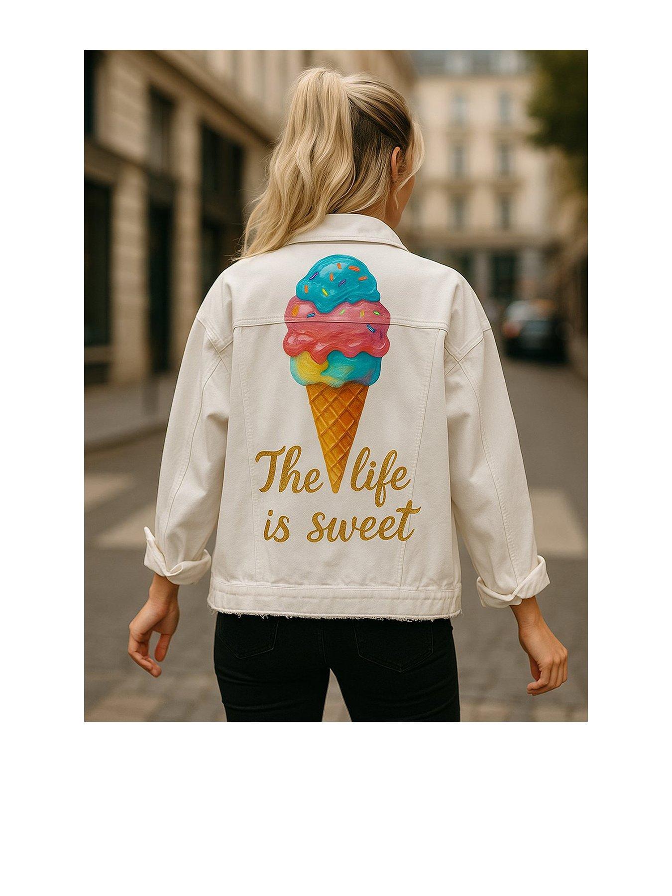 Image 1 of 3 of Sorena Life Is Sweet Denim Jacket