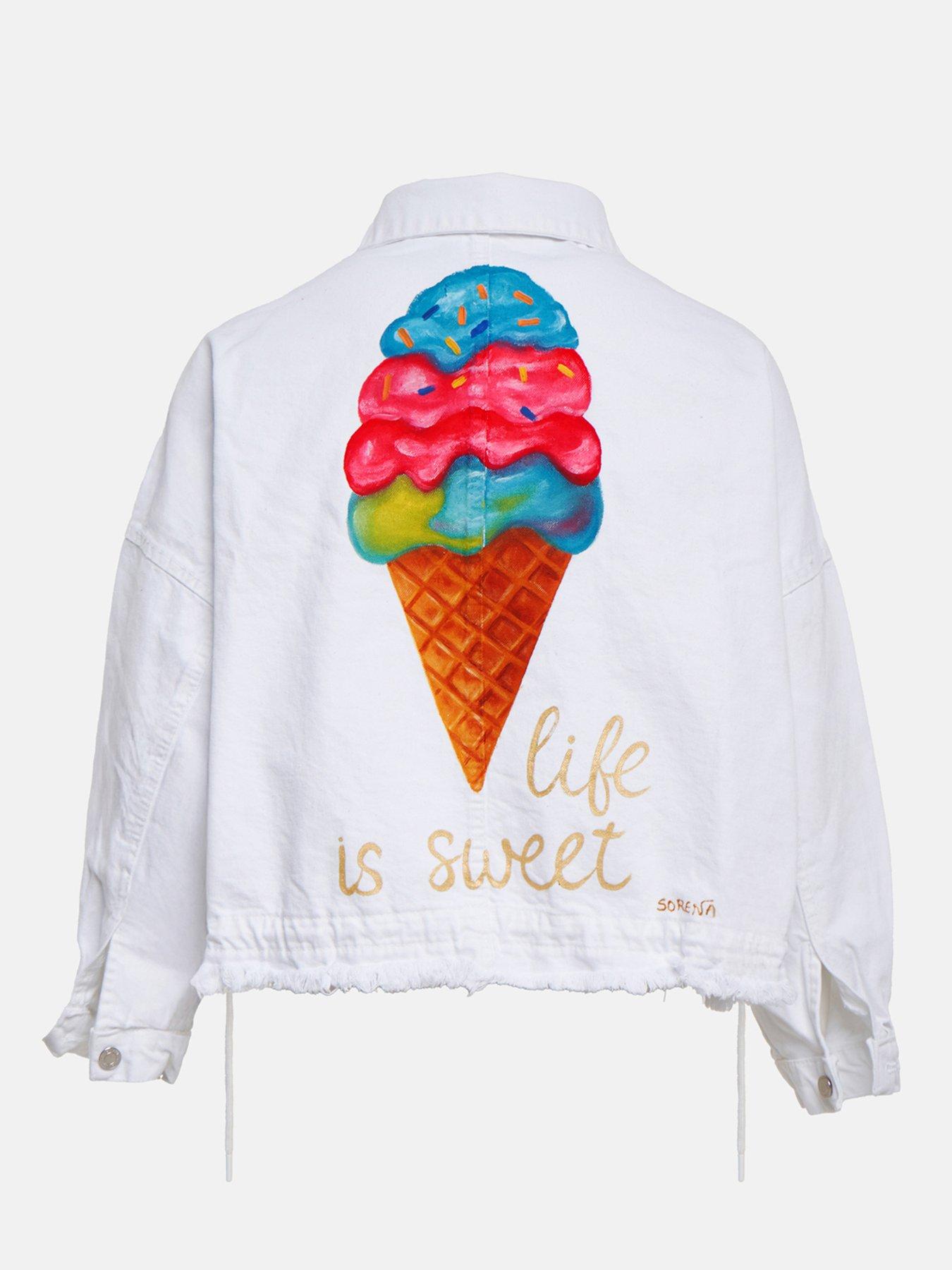 Image 3 of 3 of Sorena Life Is Sweet Denim Jacket