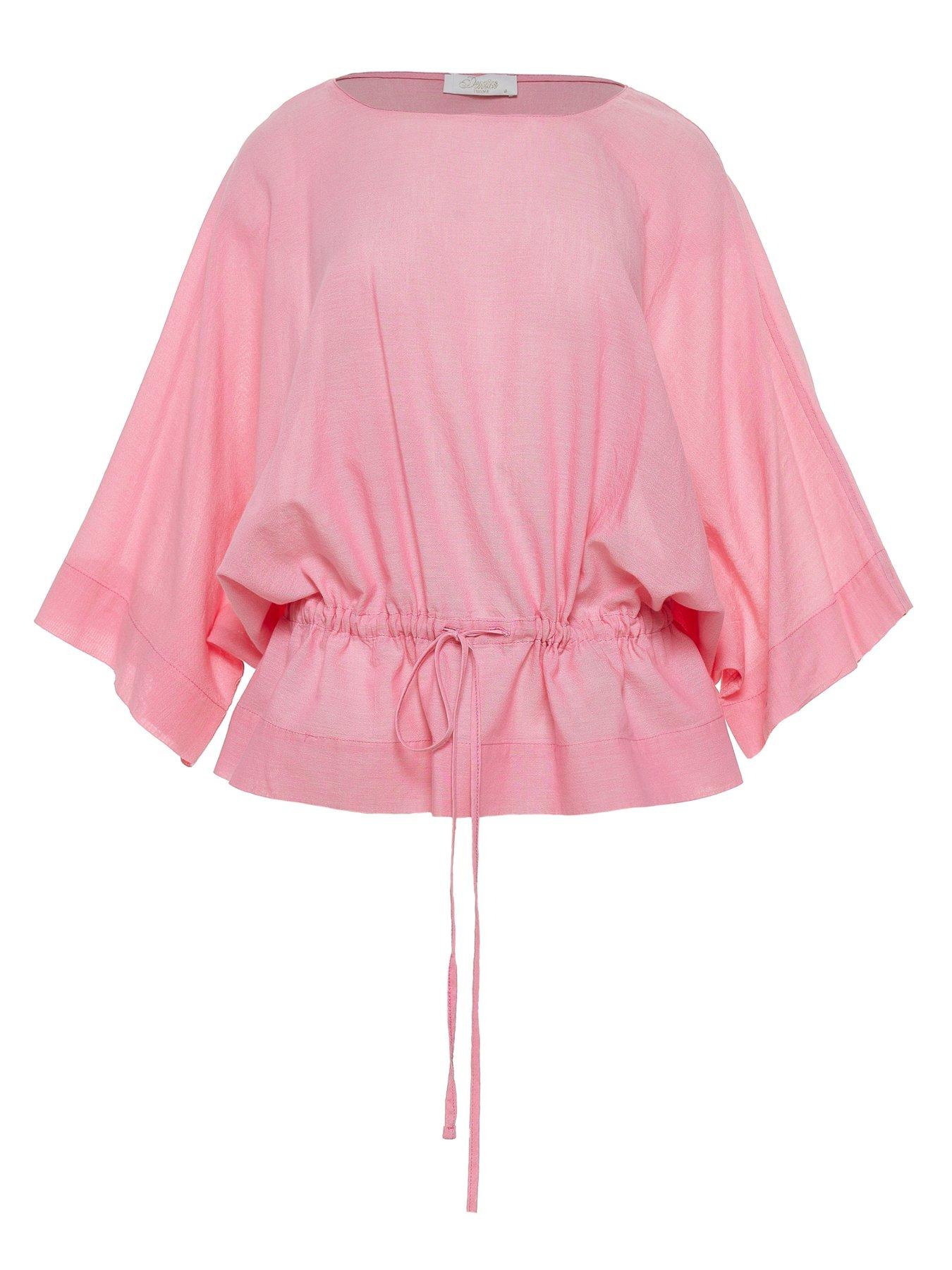 Image 5 of 6 of Devotion Twins Indigo Blouse - Pink