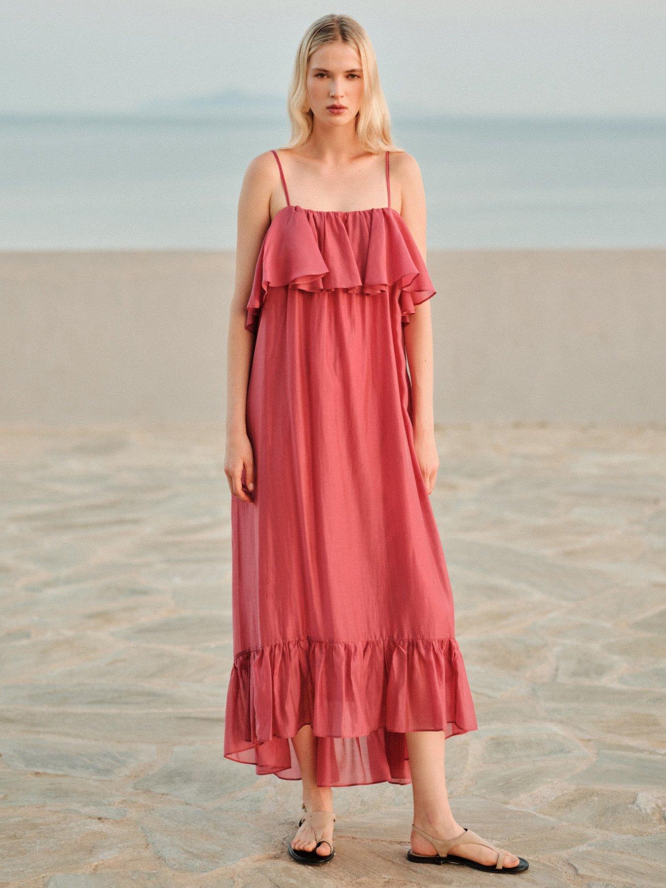 Image 1 of 5 of Devotion Twins Aura Dress - Rosewine