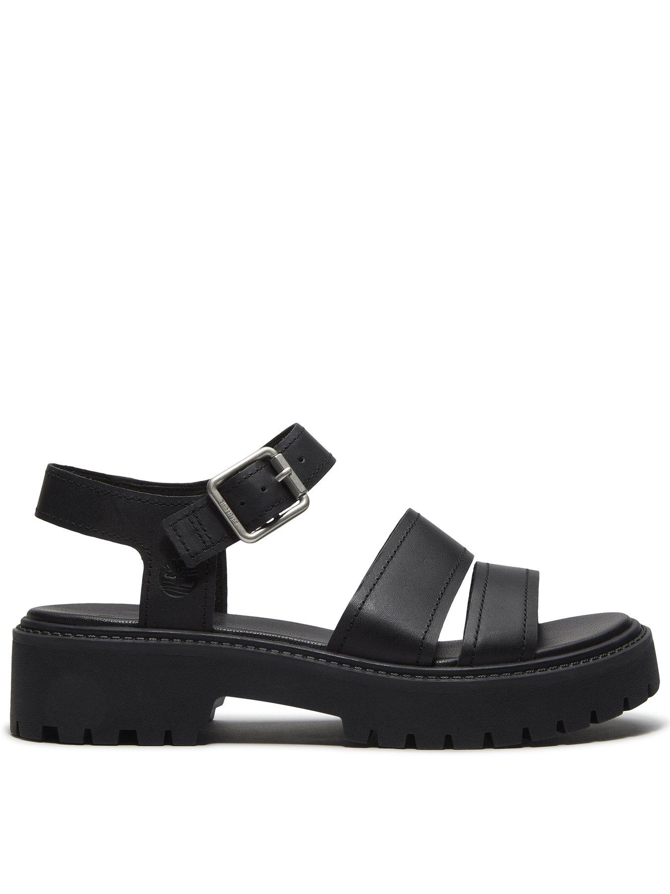timberland-stone-street-backstrap-sandal-blackfront