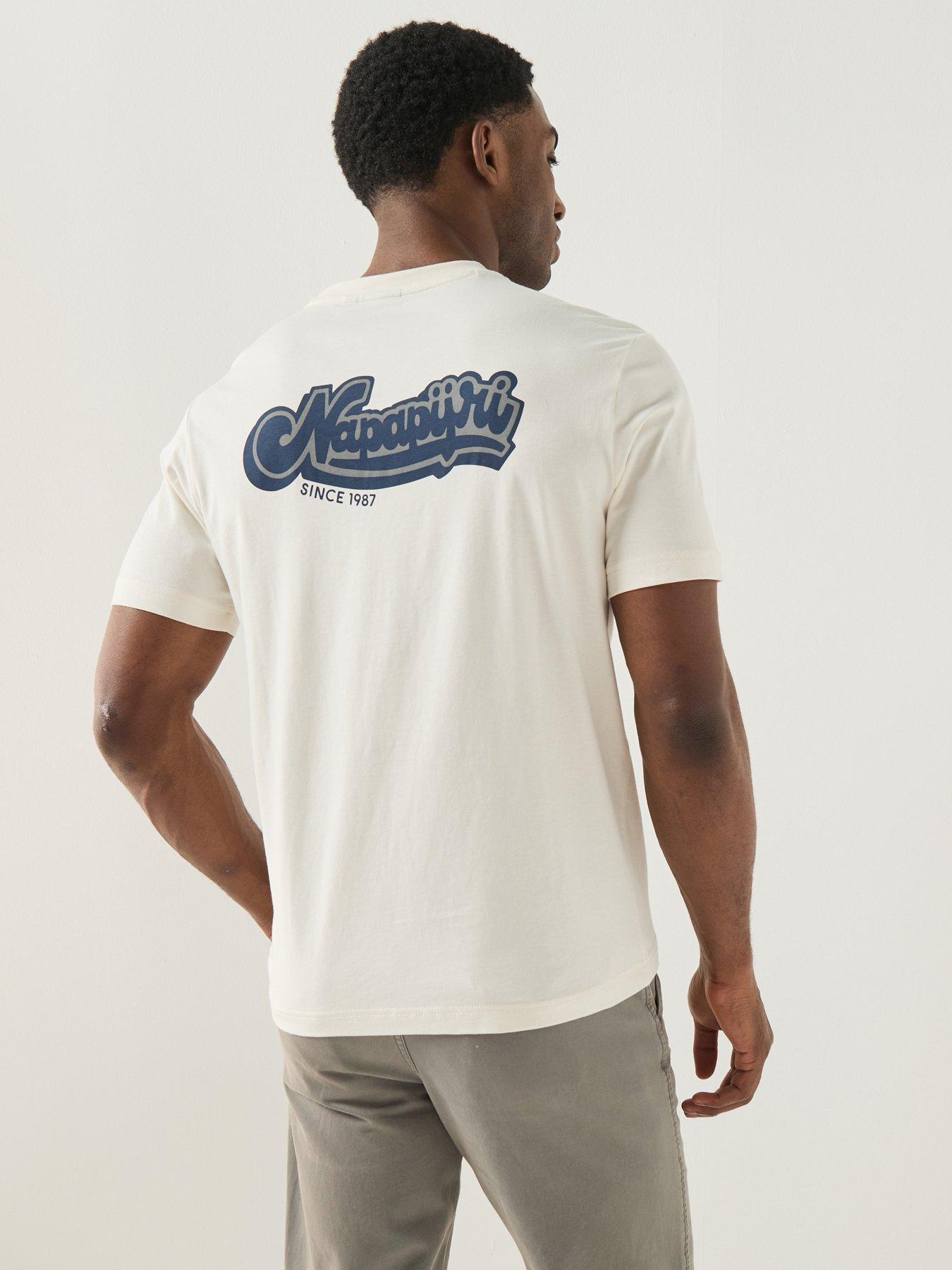 Image 1 of 6 of NAPAPIJRI Mens Zinc T-Shirt - White