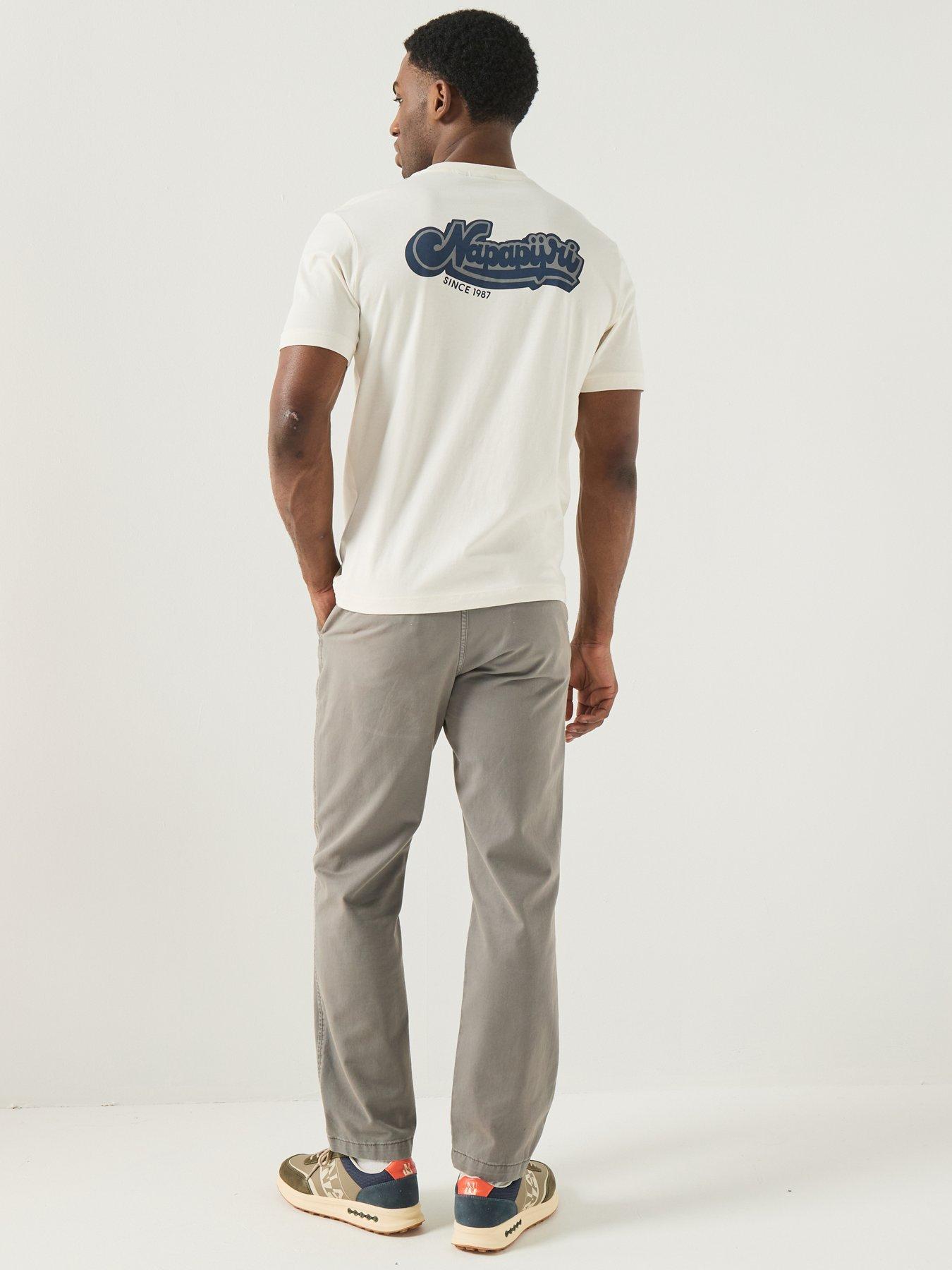 Image 5 of 6 of NAPAPIJRI Mens Zinc T-Shirt - White