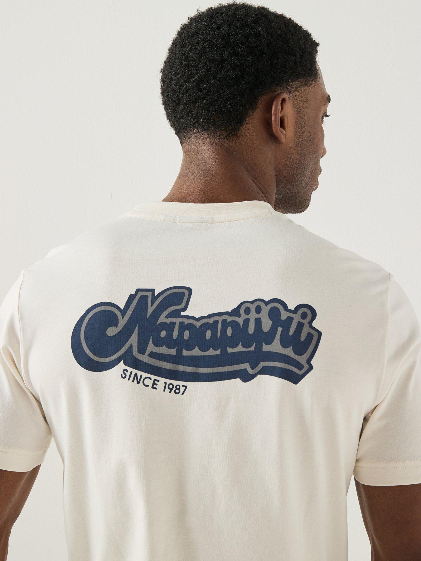 Image 6 of 6 of NAPAPIJRI Mens Zinc T-Shirt - White