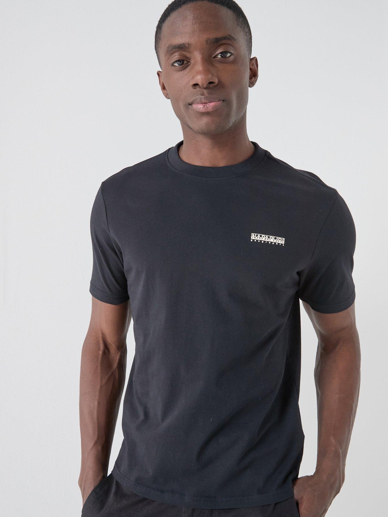 NAPAPIJRI Mens Small Box T-shirt - Black
