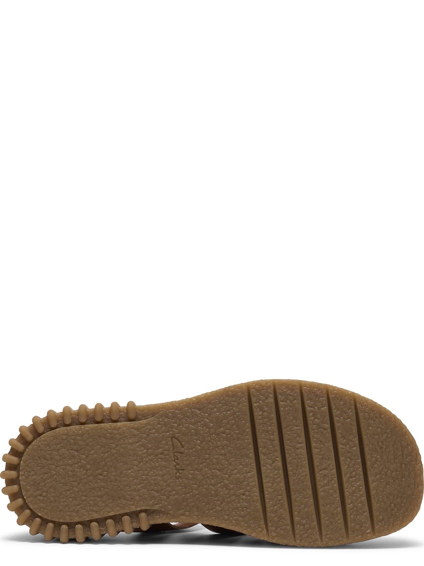 Image 5 of 6 of Clarks Evamar Strap Sandals - Tan Leather