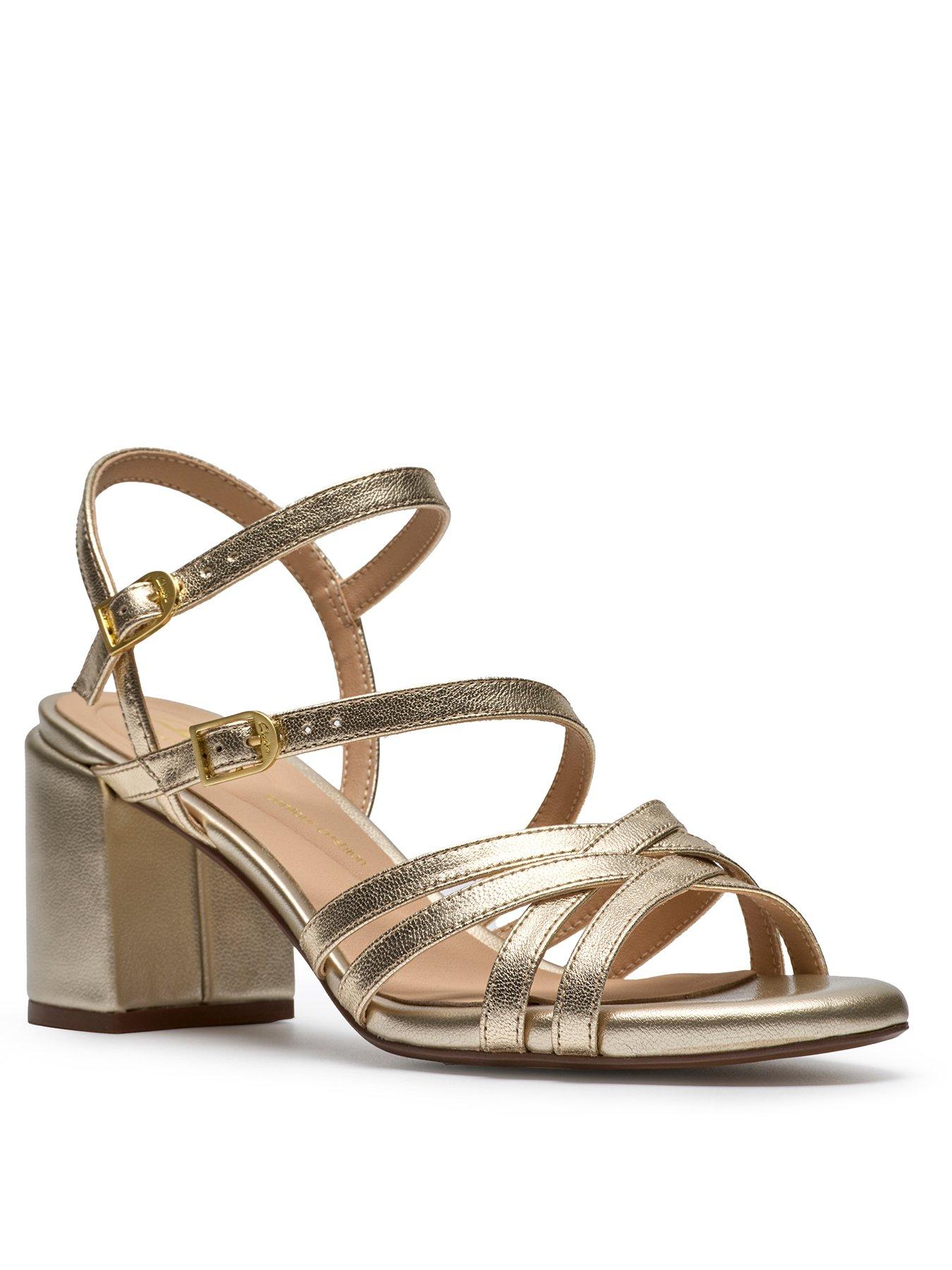 clarks-ezoria-strap-sandals-gold-leatherstillFront