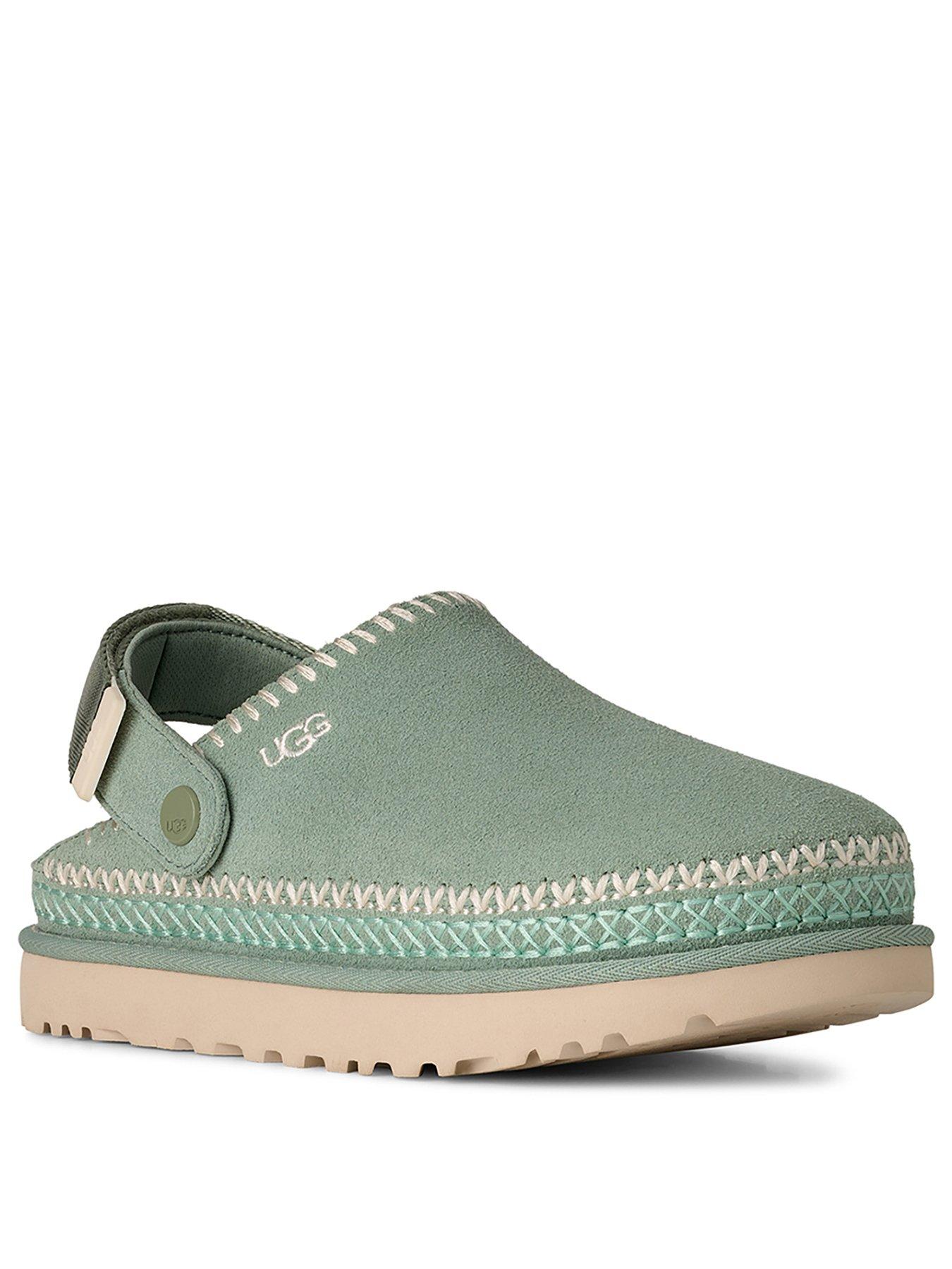 Image 2 of 6 of UGG Womens Goldenstar Meadow Accent Clog - Artichoke