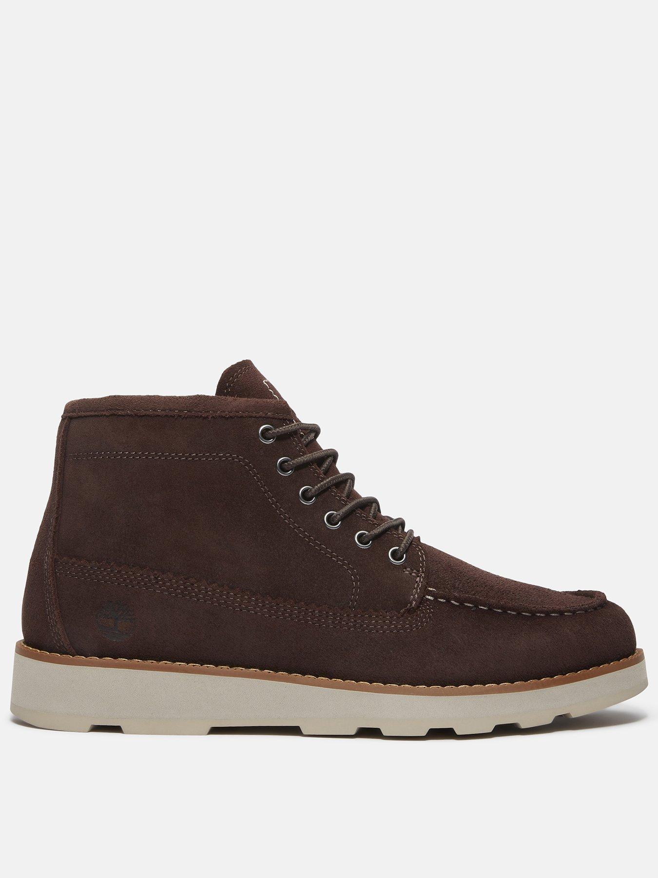 Timberland Britton Mills Casual Lace Up Chukka Boots - Dark Brown