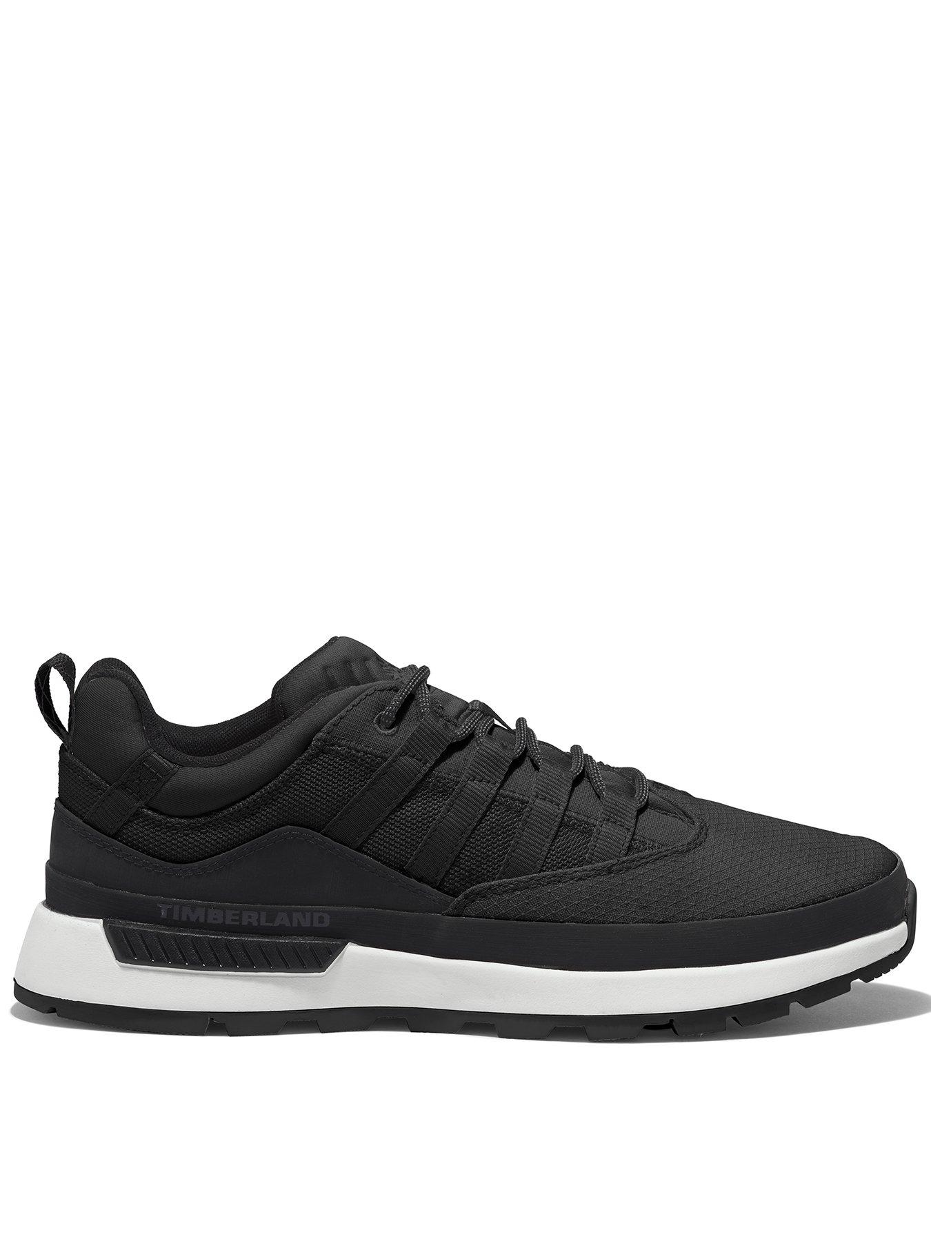 Image 1 of 7 of Timberland Euro Trekker Lace Up Trainer - Black