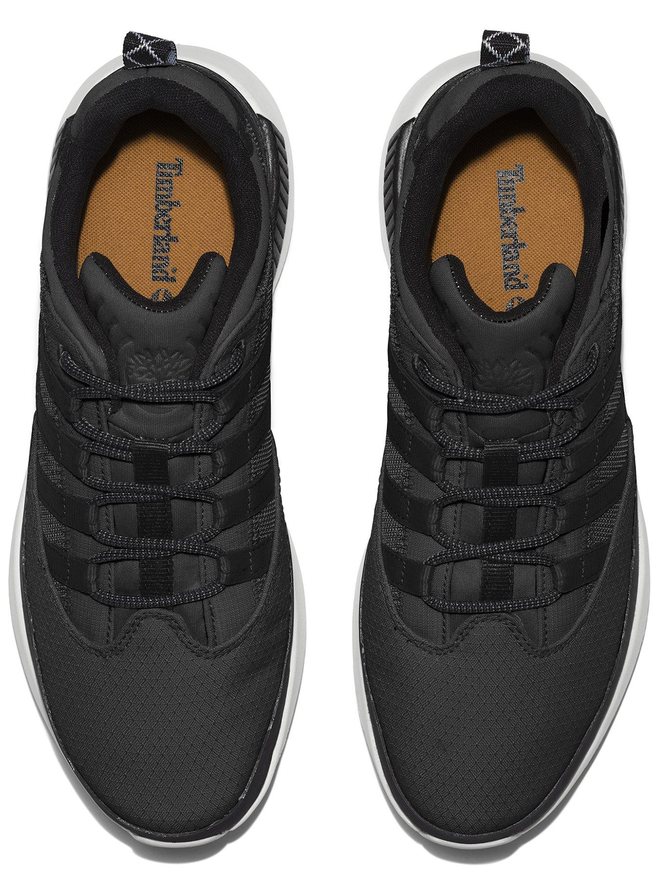 Image 4 of 7 of Timberland Euro Trekker Lace Up Trainer - Black
