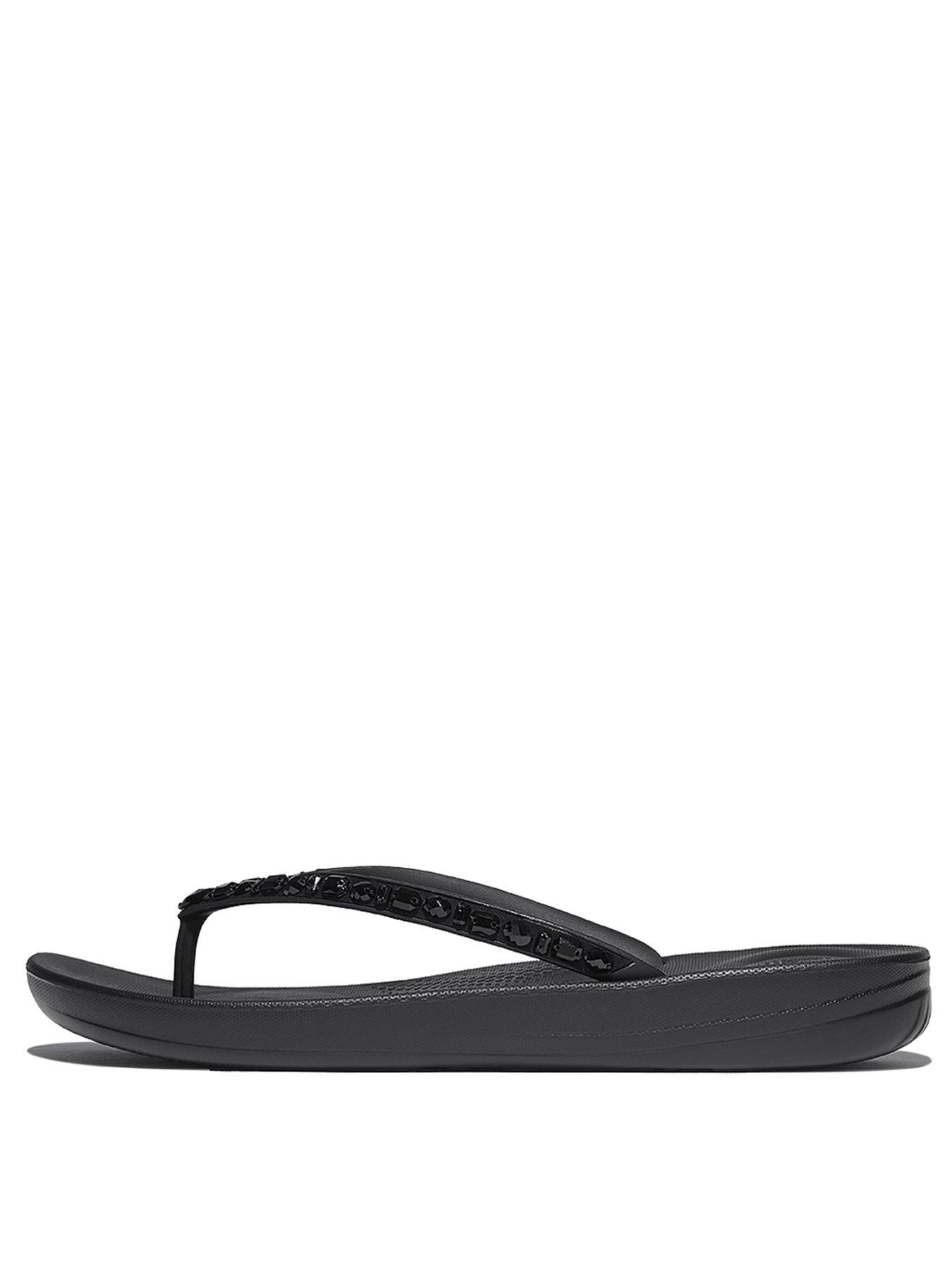 fitflop-iqushion-multi-crystal-ergonomic-flip-flops-all-blackstillFront