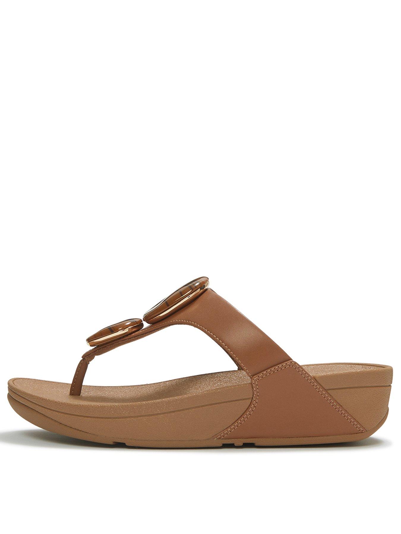 fitflop-lulu-marbled-stone-toe-post-sandals-deep-tanstillFront