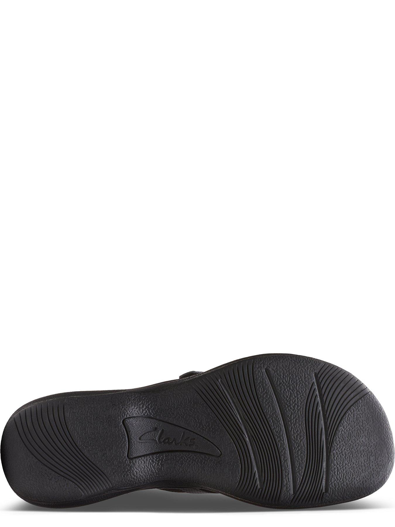 Image 5 of 7 of Clarks Brinkley Sea Flip Flop Sandal - Black