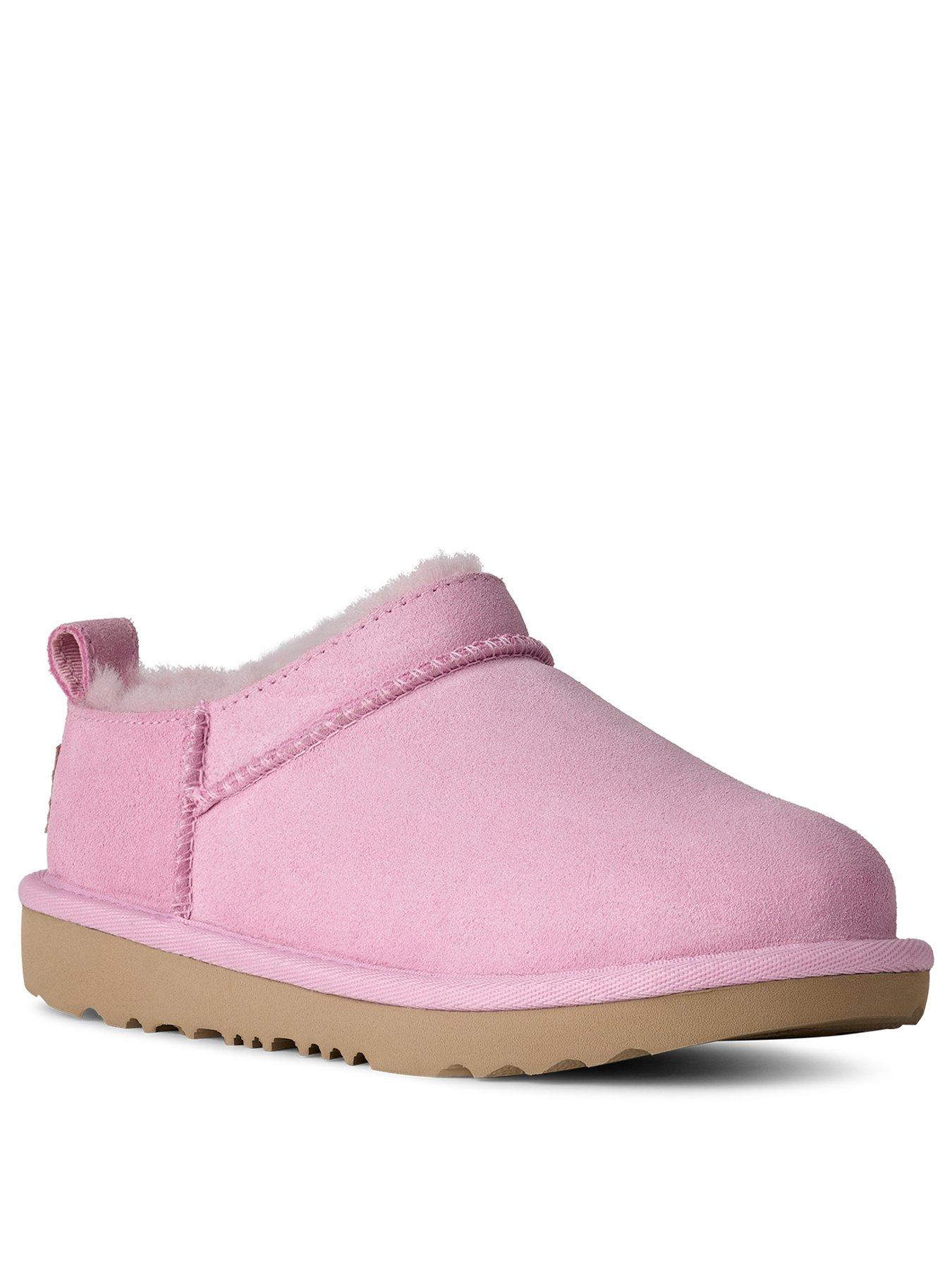 ugg-kids-classic-micro-boot-pink-diamondstillFront