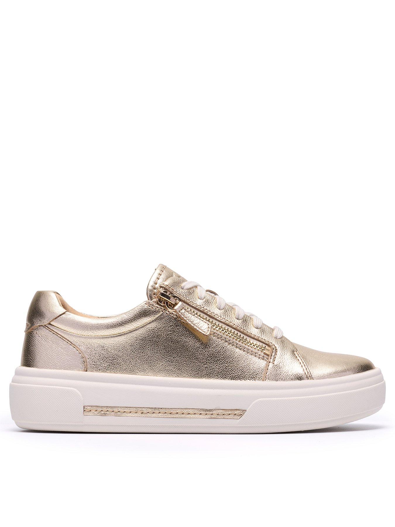 clarks-hollyrose-zip-shoes-gold-leatherfront