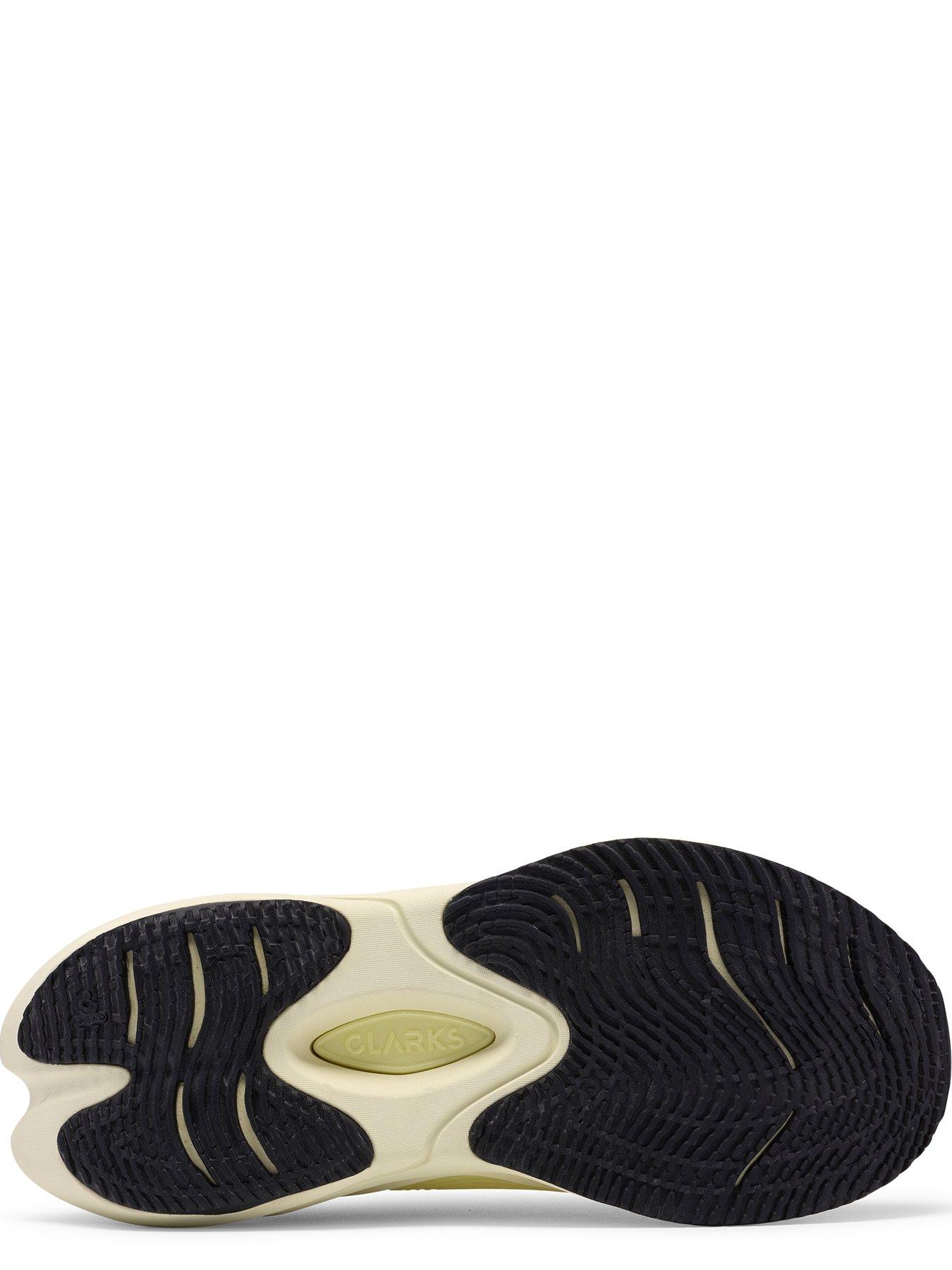 Image 5 of 6 of Clarks Pace Rise Trainer - Pale Yellow