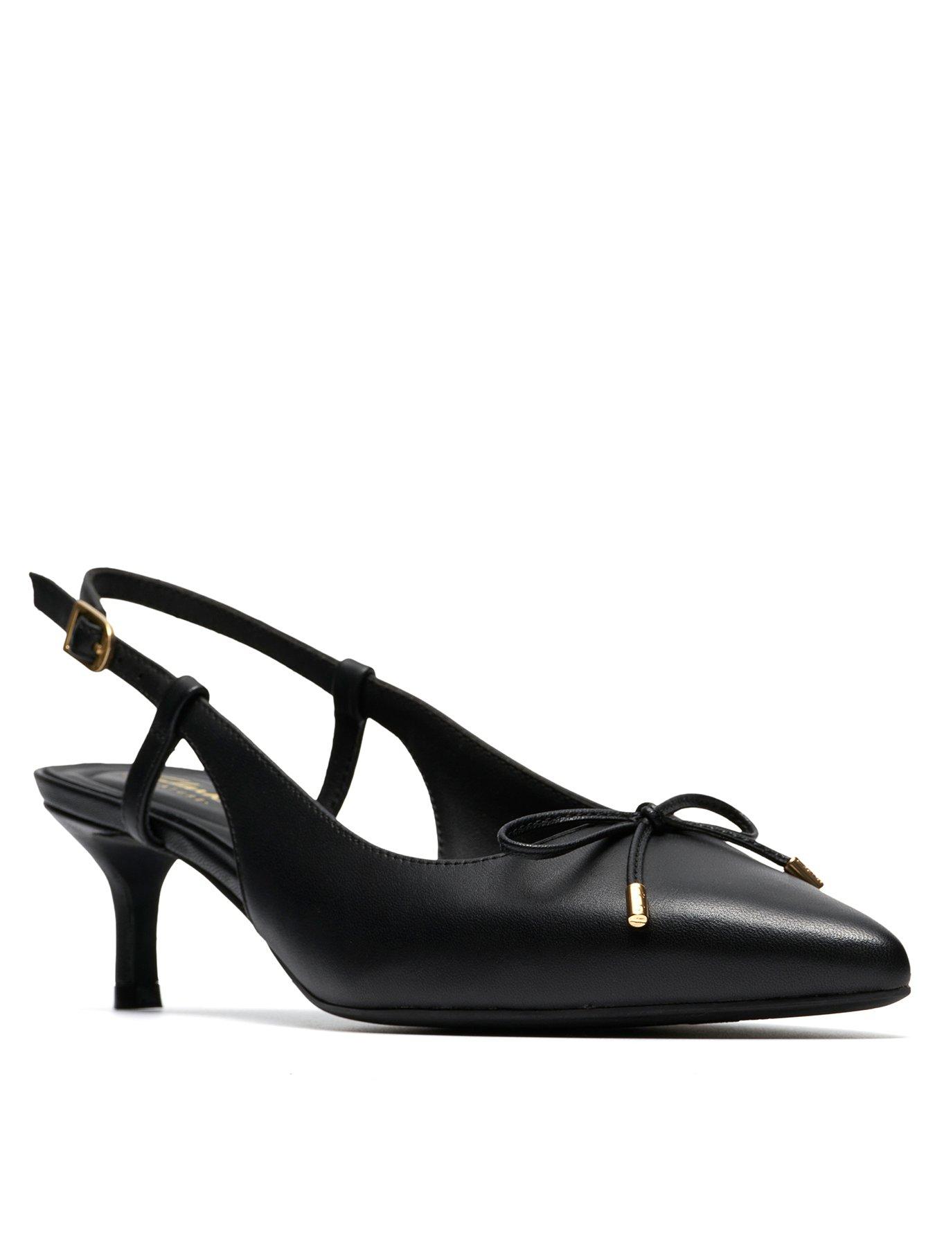 clarks-zarey-bow-leather-sling-back-court-blackstillFront